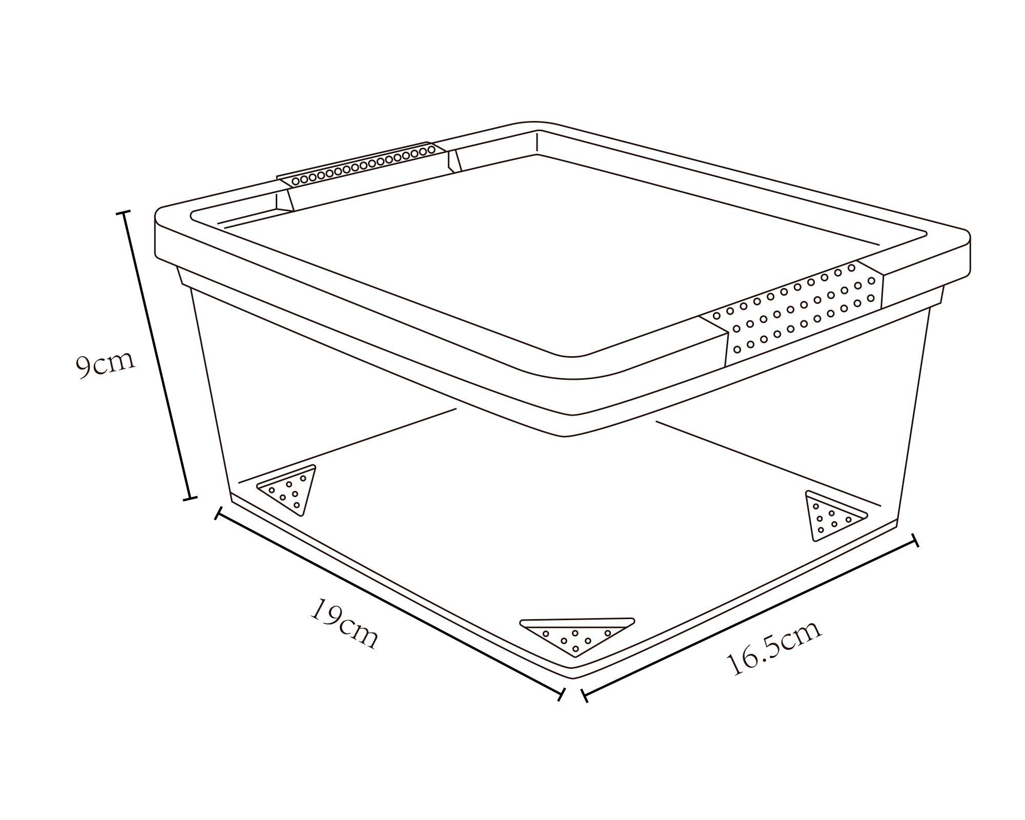 Caja organizadora lima plástico 2 lt-1