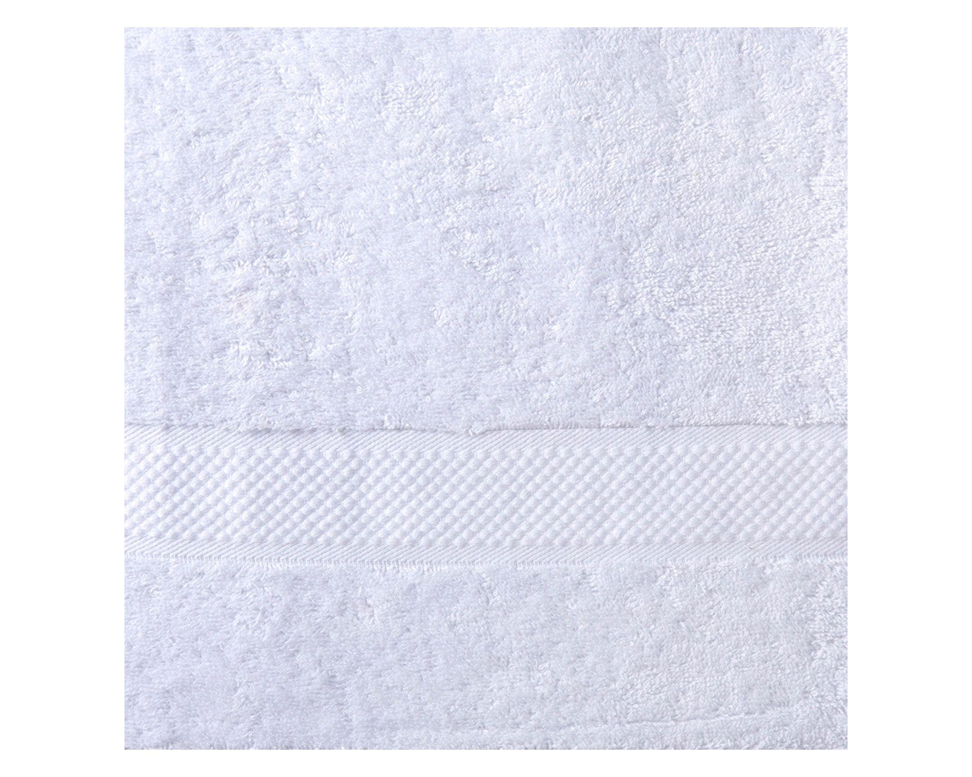 Set toalla mediana 45x90 cm + Toalla grande 70x140 cm blanco-2
