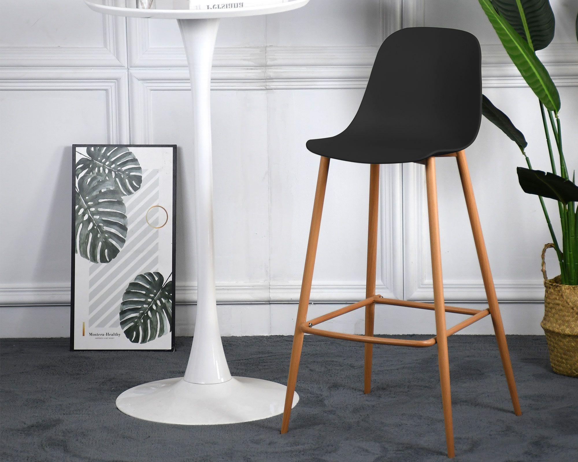 Silla bar negro M+Design-3