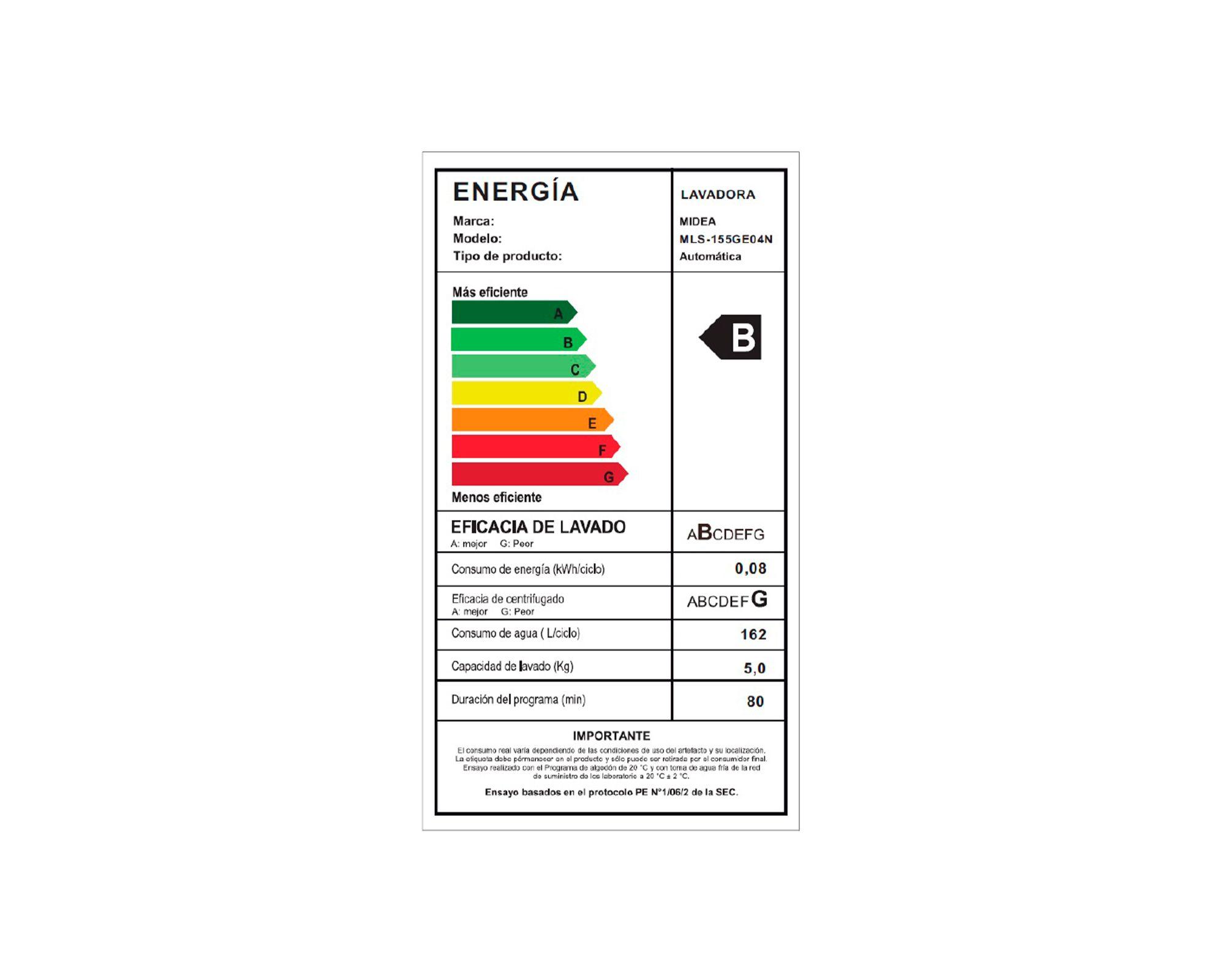 Lavadora MLS-155GE04N carga superior 15.5 kg  gris-6