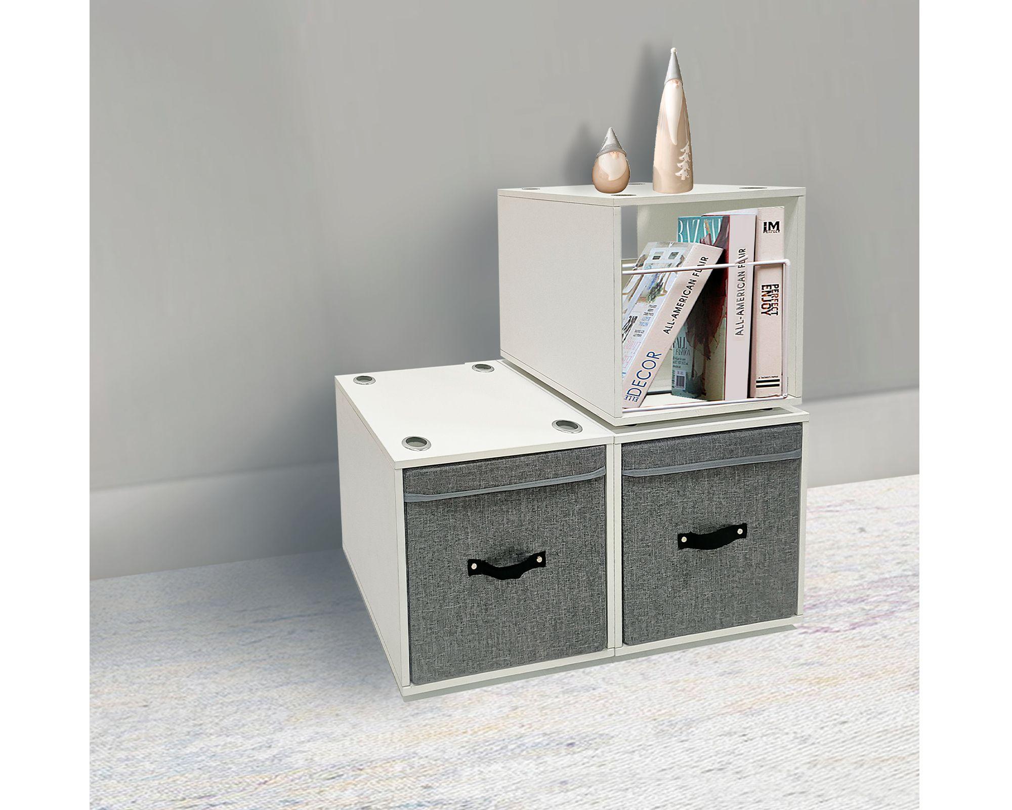 Cubo Modular blanco 33.4x33.4x32.2 cm-3