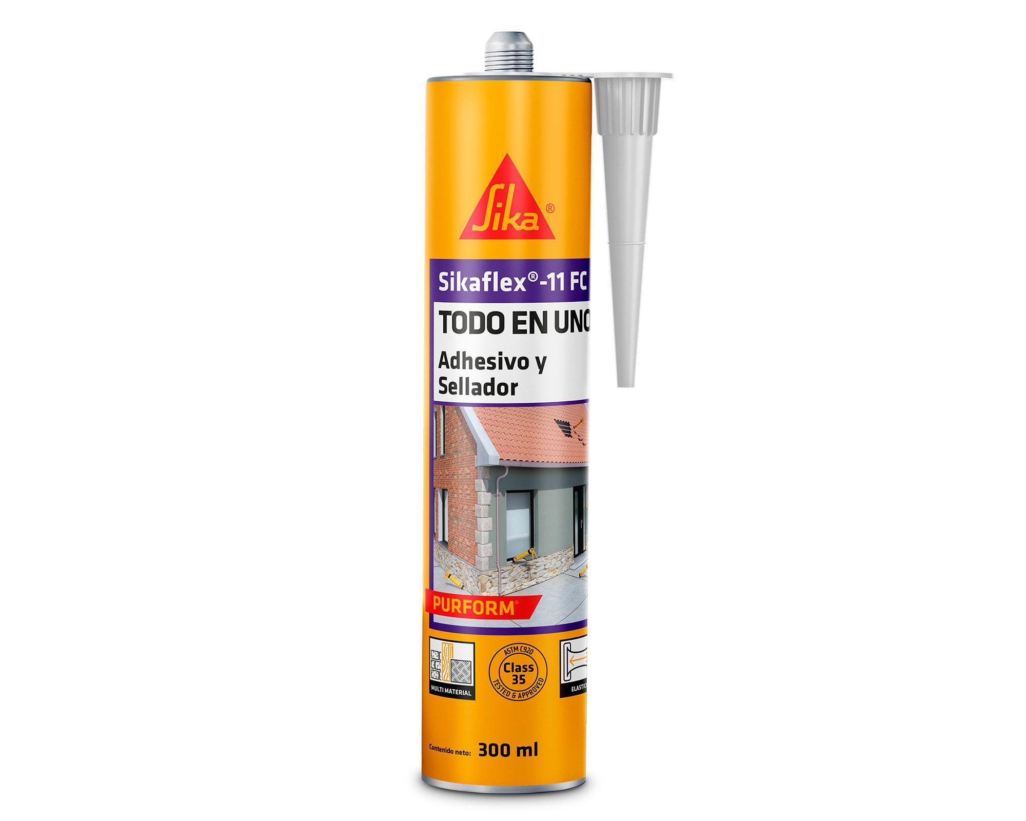 Sellador adhesivo 300 ml Sikaflex 11FC gris Sika-0