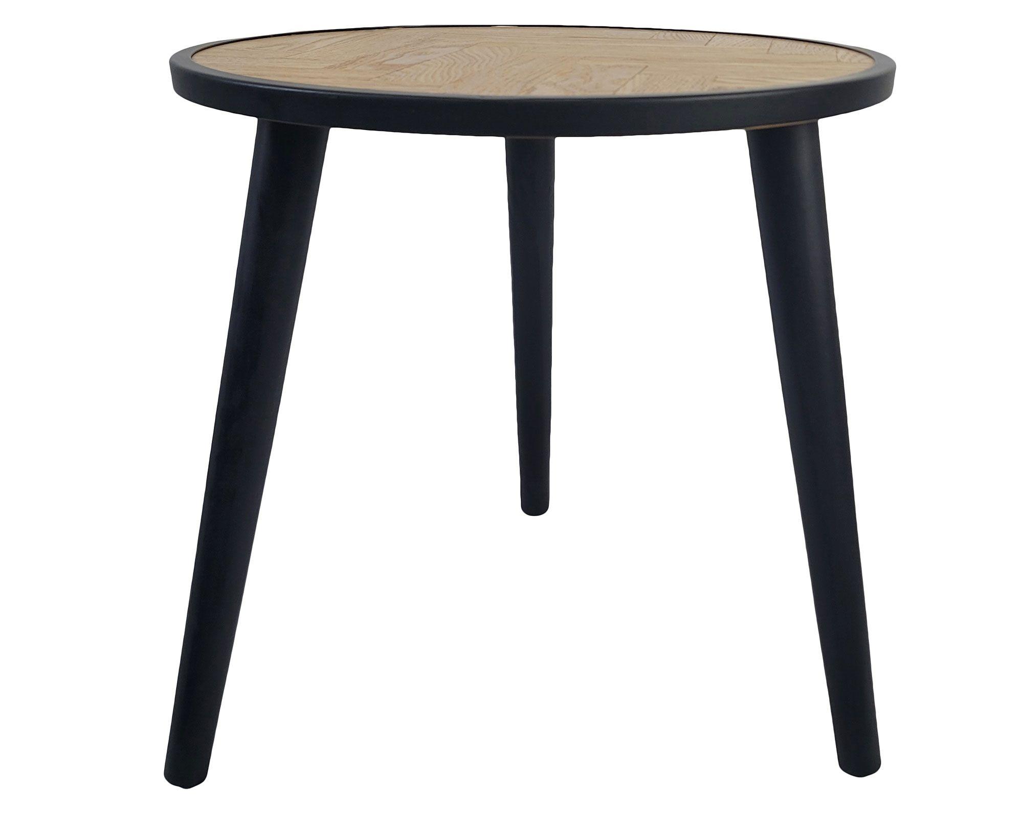Set mesa centro Olani negro/natural 2 piezas-2