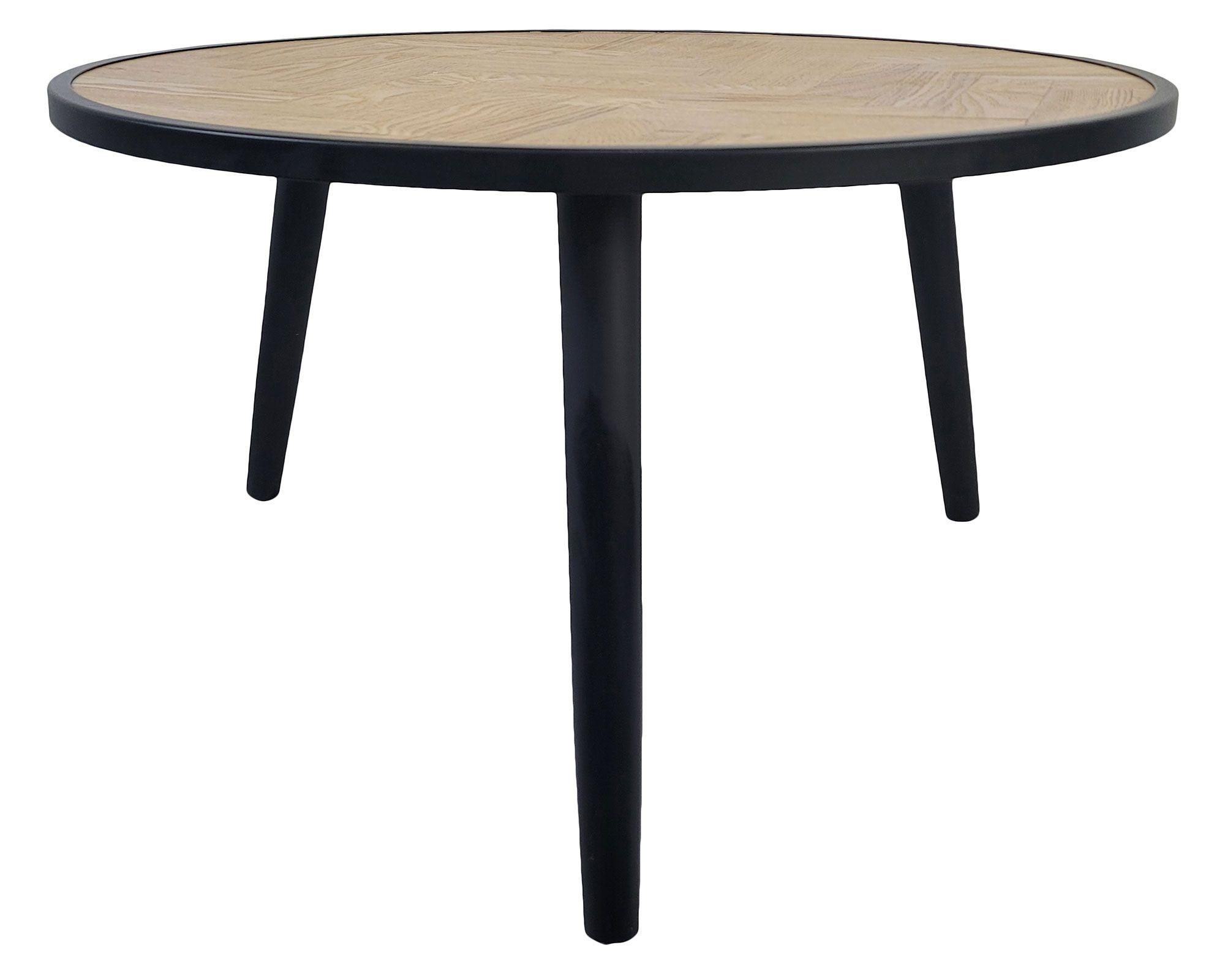 Set mesa centro Olani negro/natural 2 piezas-3
