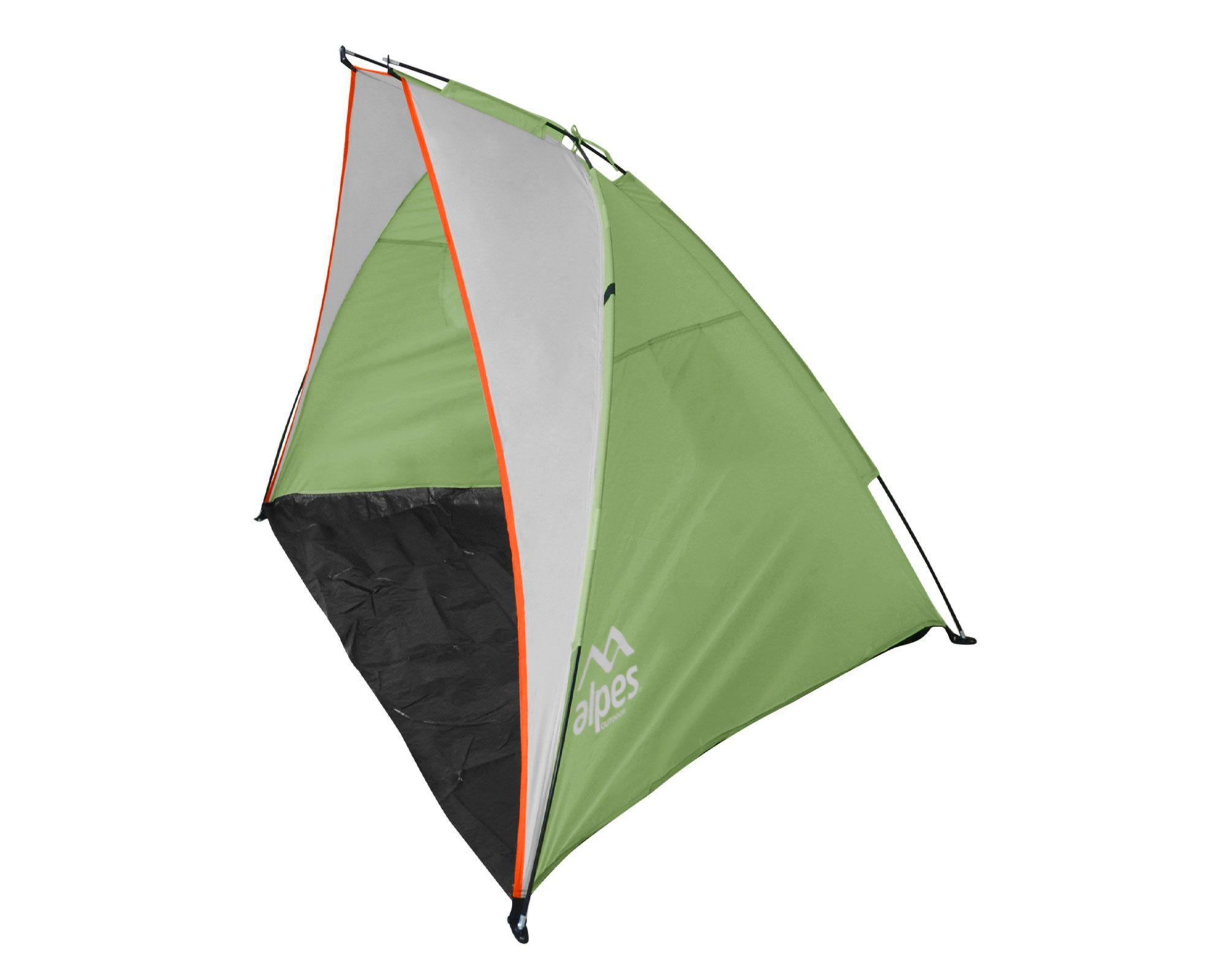 Carpa playa Ipanema 120x220x120 cm 2 personas verde-1