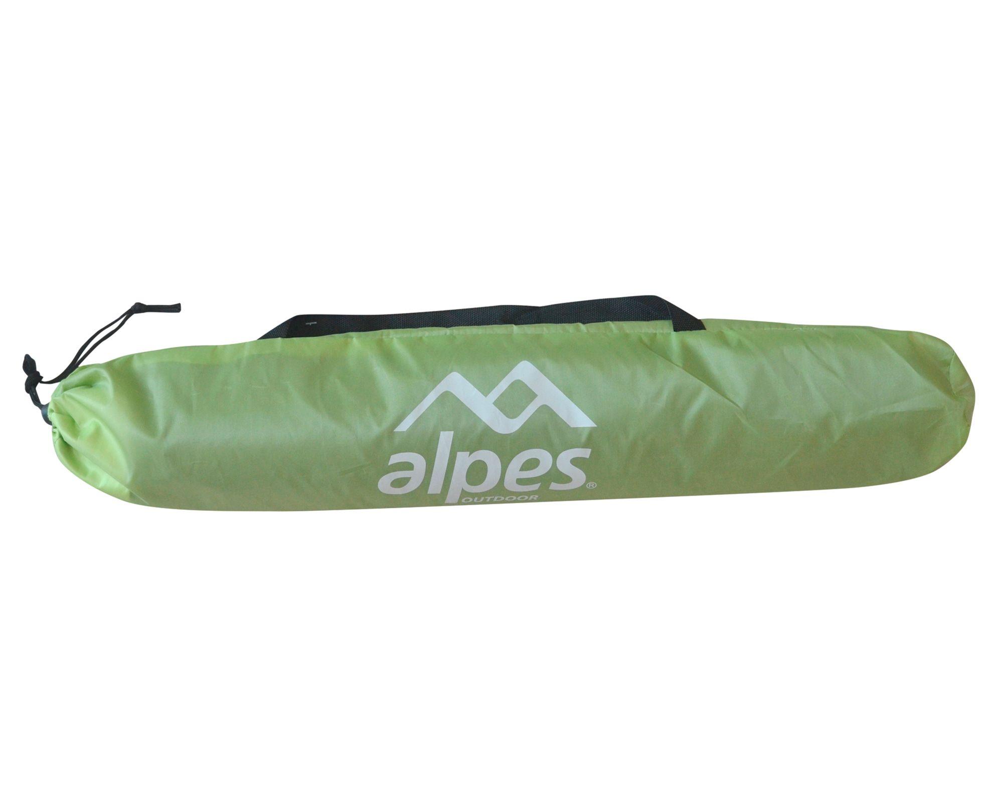 Carpa playa Ipanema 120x220x120 cm 2 personas verde-5