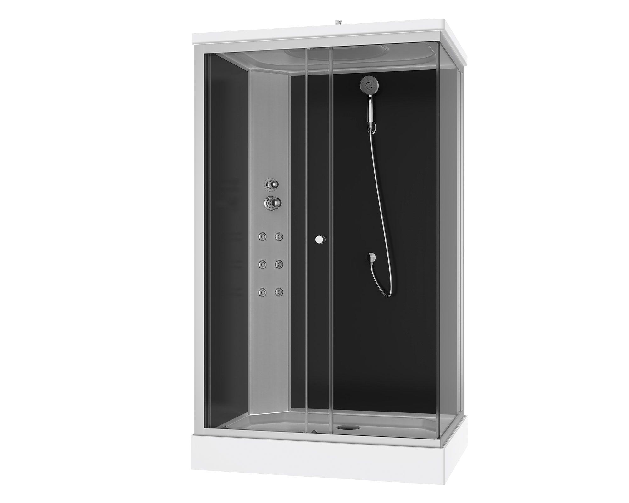 Cabina ducha recta 6 Jets 213x120x90 cm-2