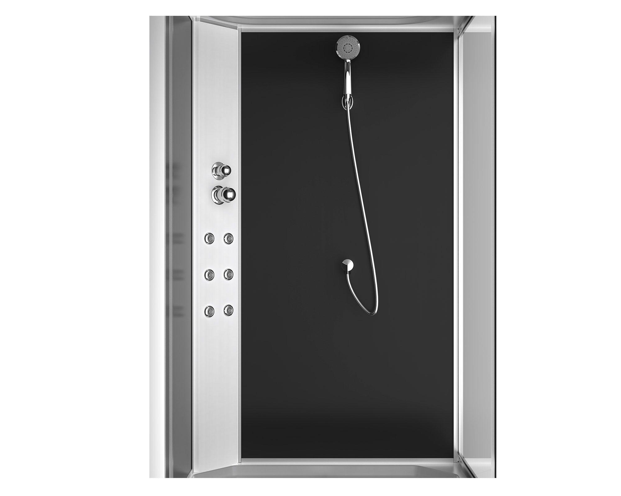 Cabina ducha recta 6 Jets 213x120x90 cm-5