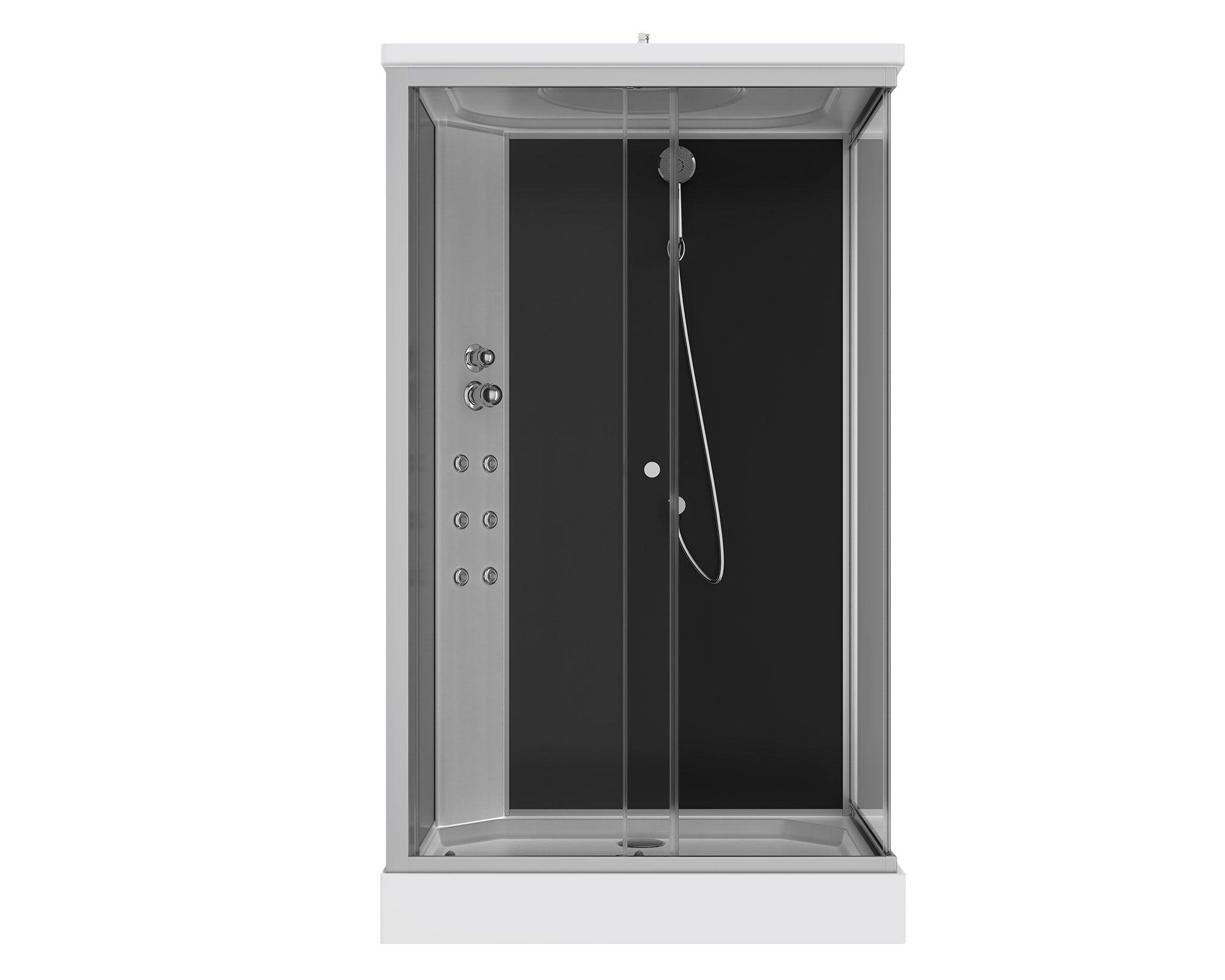 Cabina ducha recta 6 Jets 213x120x90 cm-6