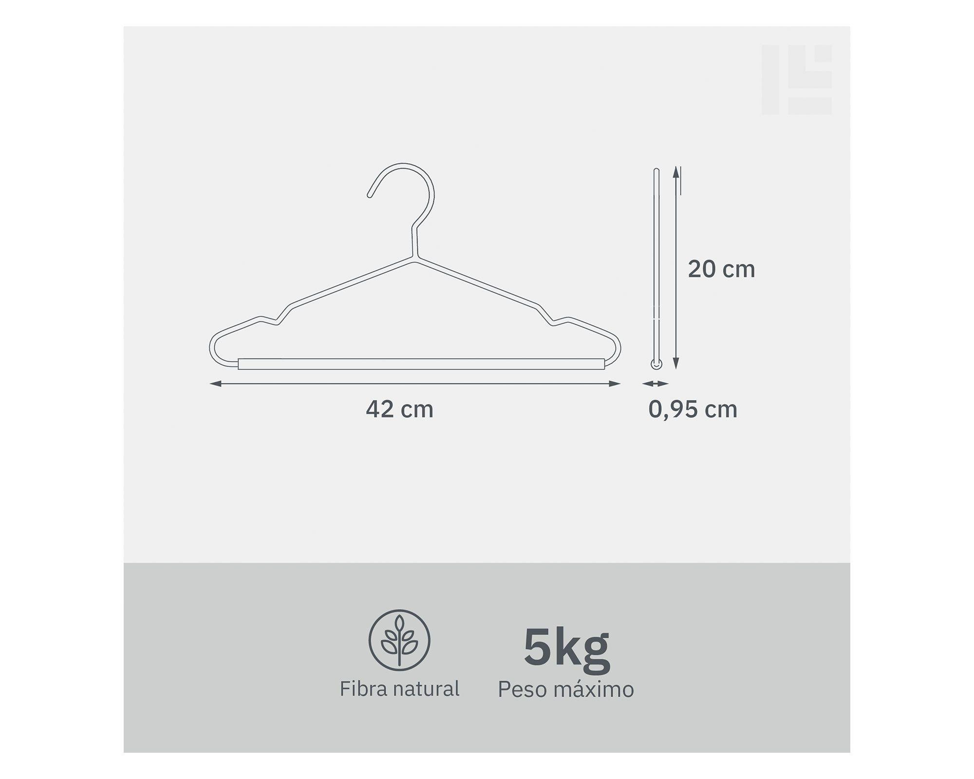 Colgador metal/madera 3 piezas-2