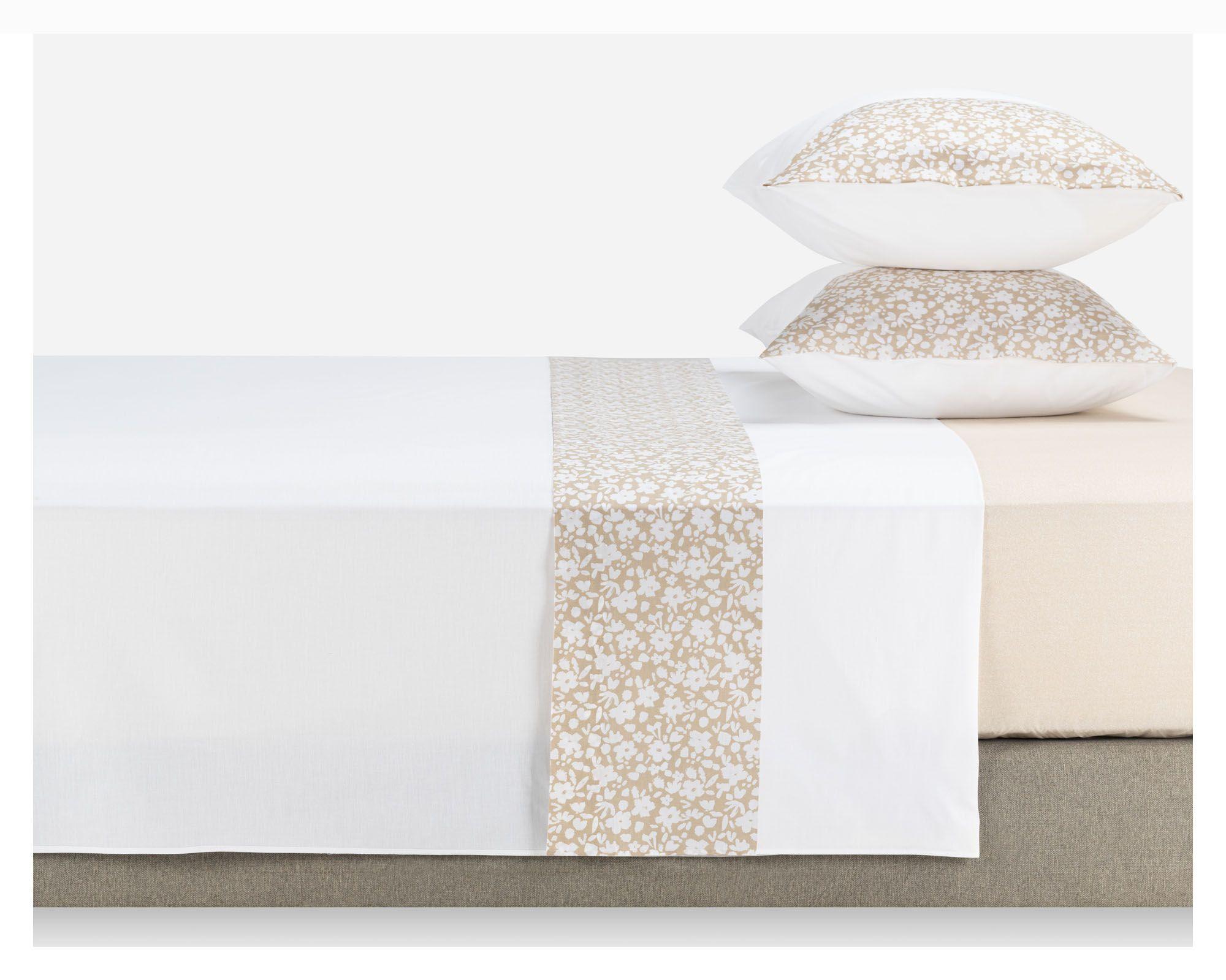 Juego de sábanas king 180H Guarda beige-1