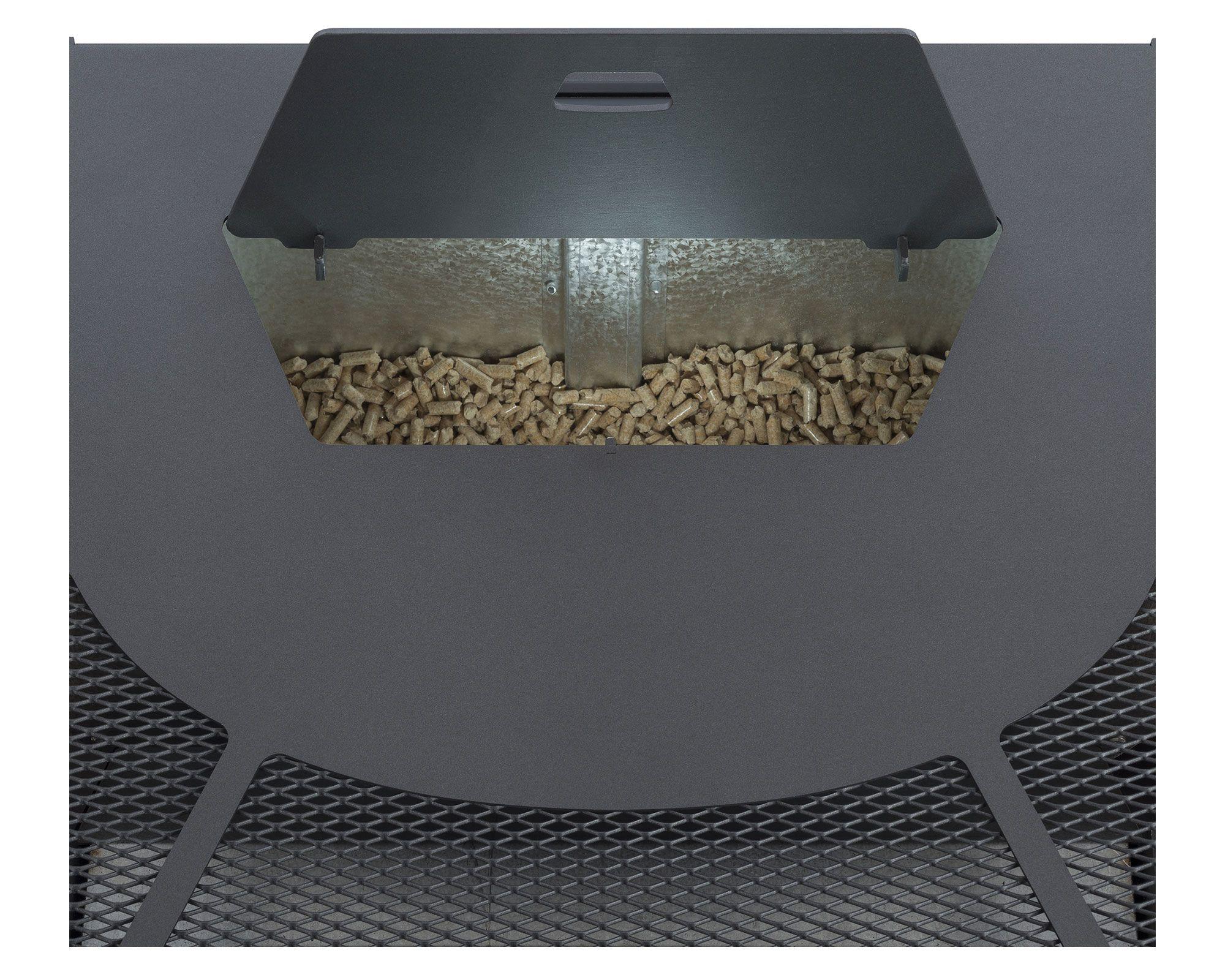Estufa a pellet 9400W Italy 8100 plus blanco Amesti-2