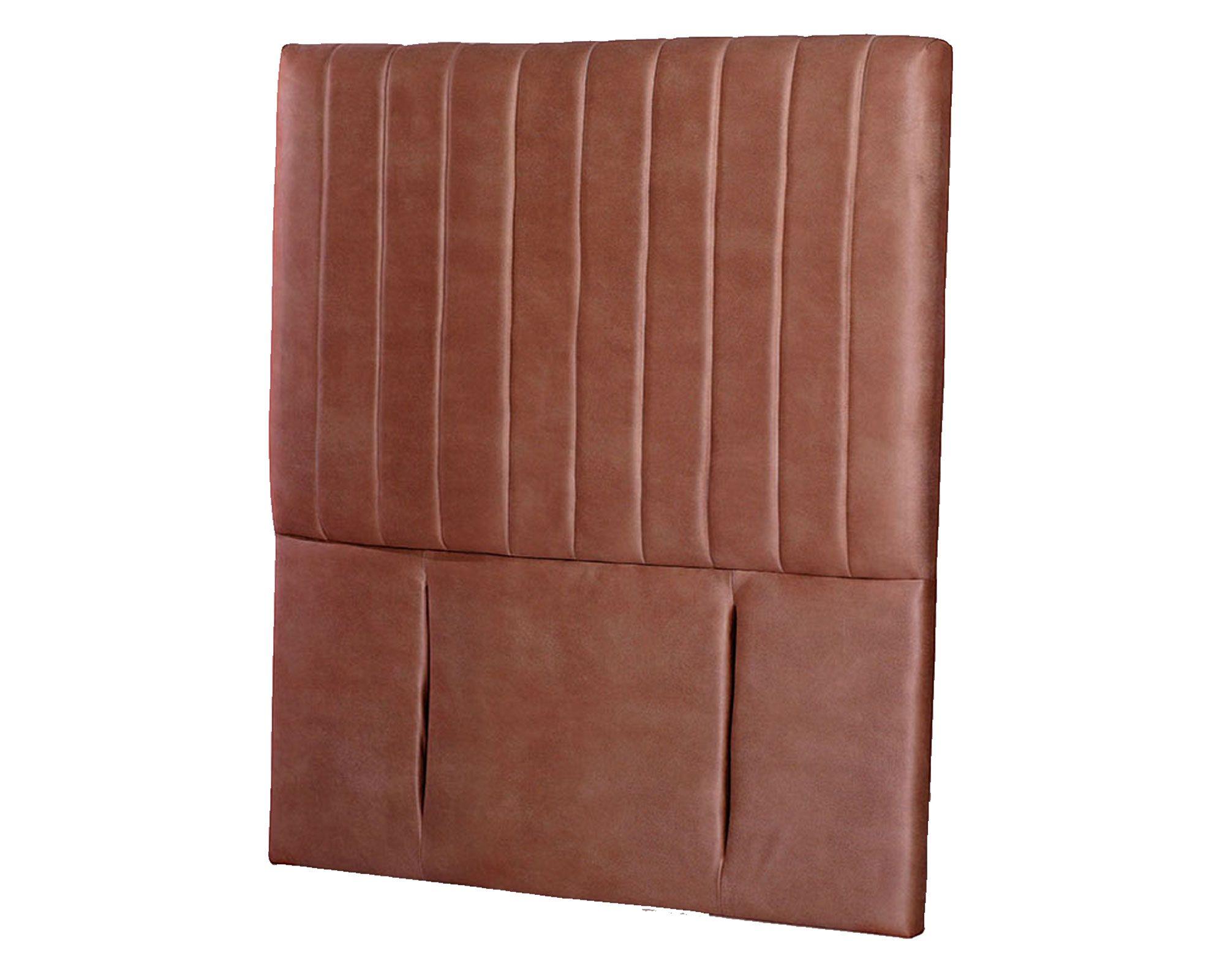 Respaldo 1.5 plazas Sorrento cuero tabaco Latam Home-1