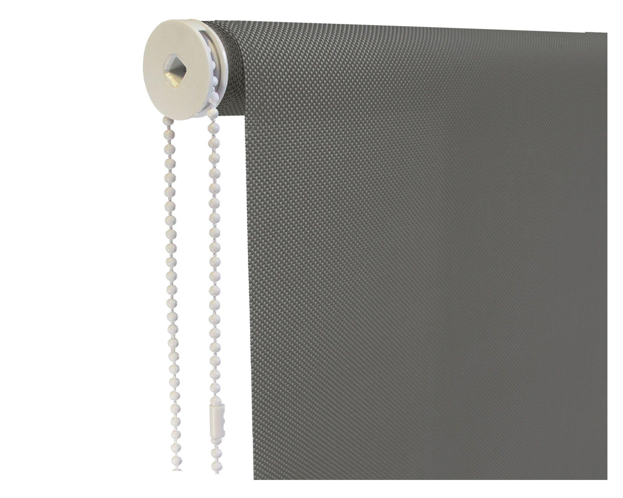 Cortina roller 200x250 cm Sunscreen gris oscuro Cotidiana-2