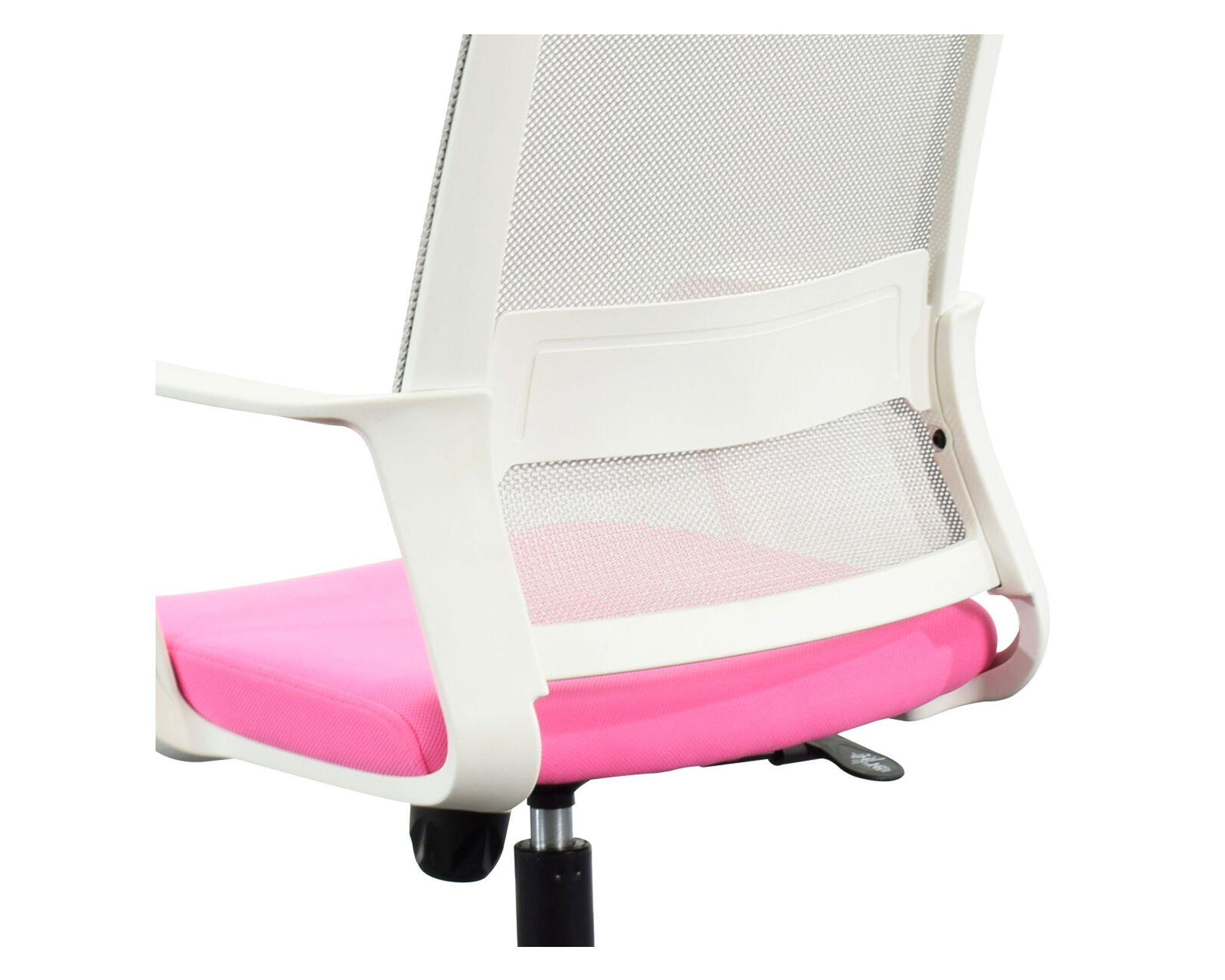 Silla PC Lynx gris/rosa-2