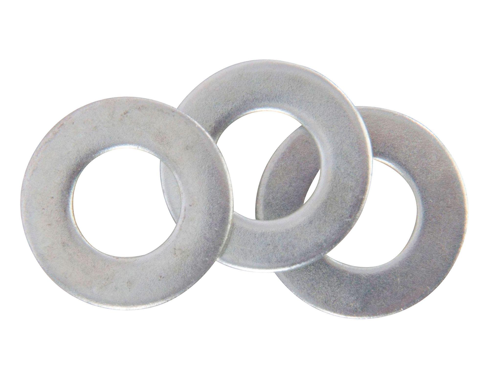 Golilla plana corriente 3/8'' zincada 2 unidades Imporper-0