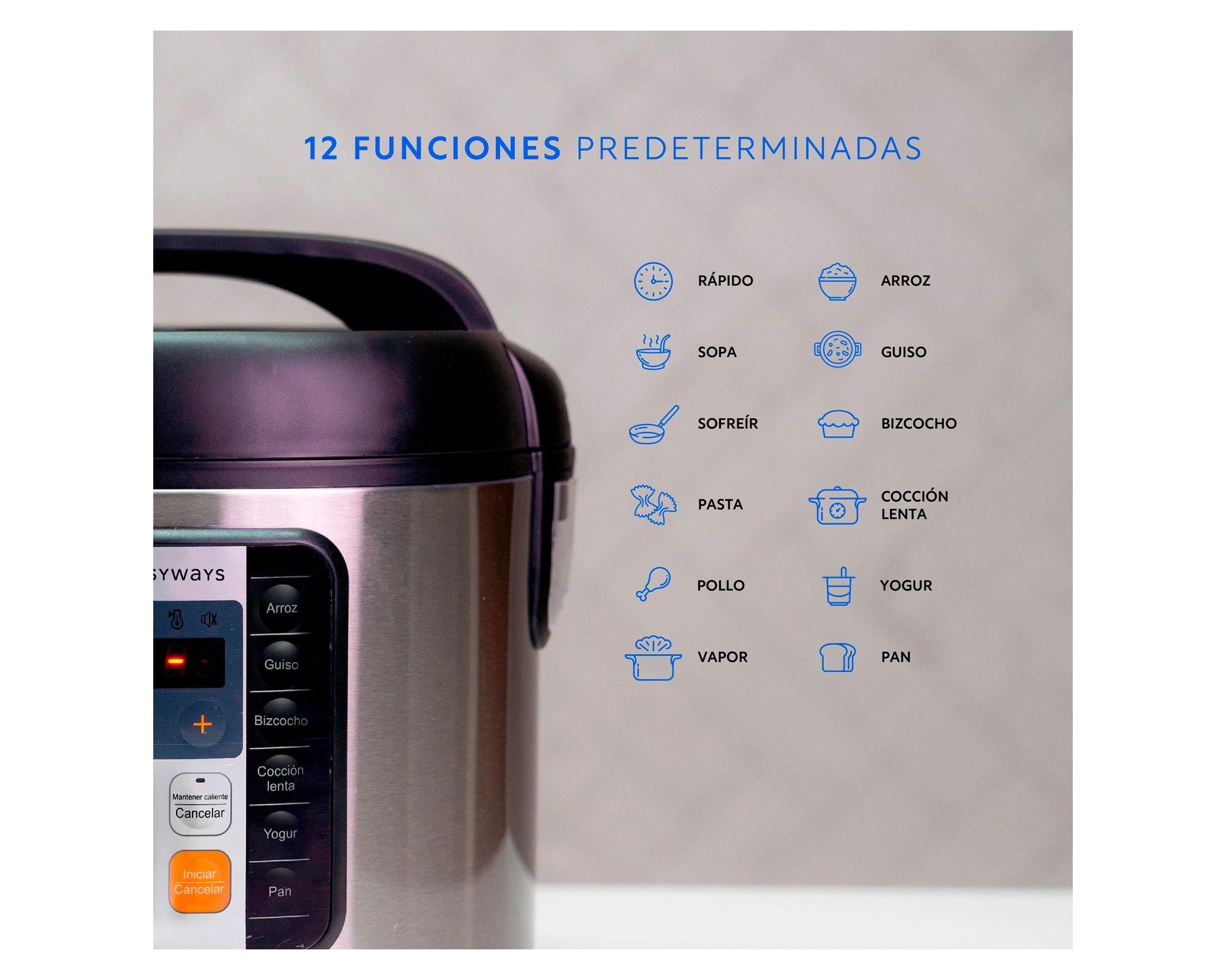 Olla cocción MultiCooker Pro 5.5 lt-3