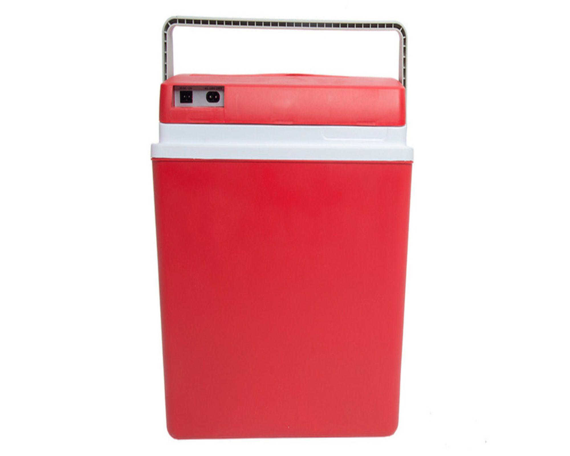 Cooler eléctrico 22 litros rojo-0