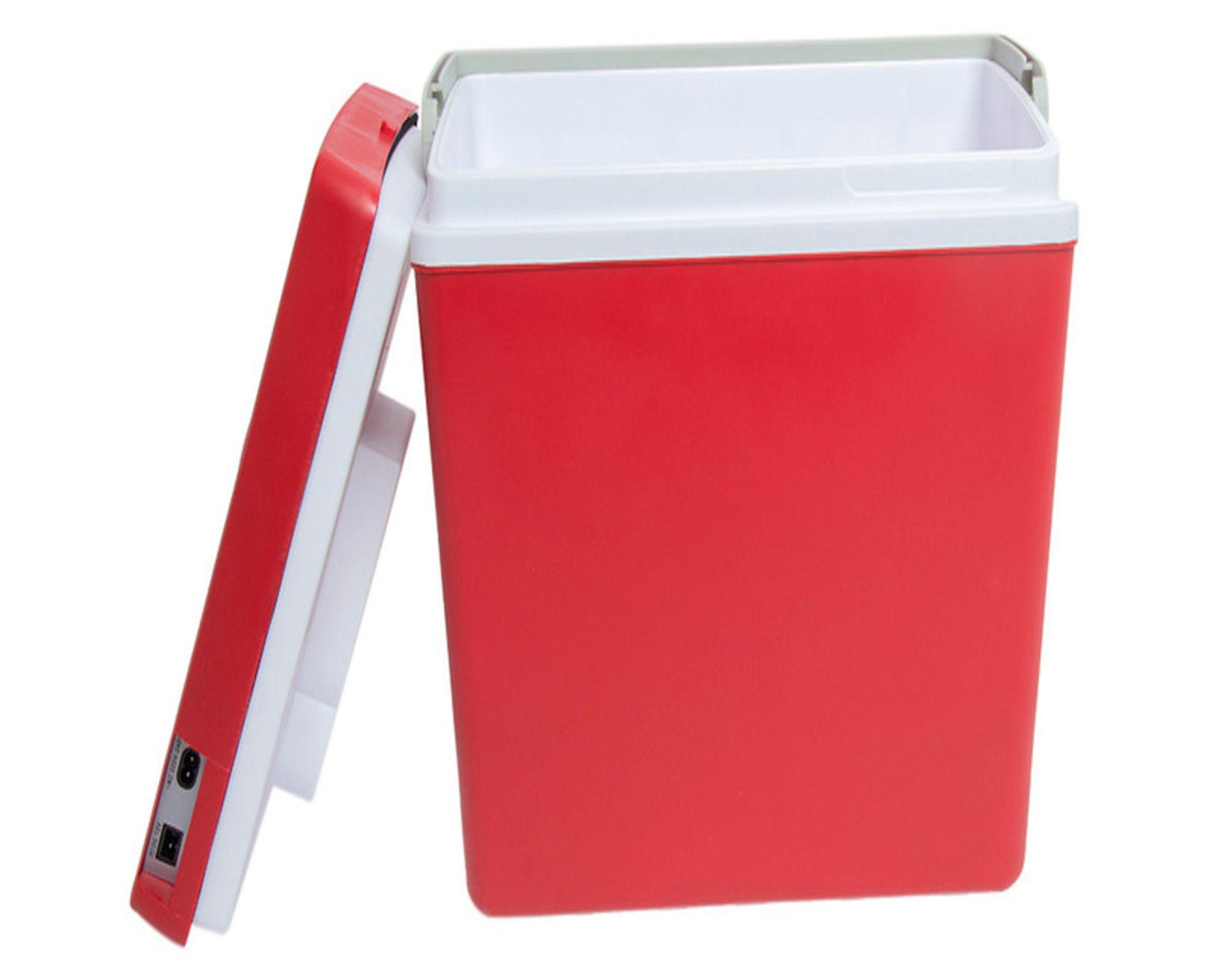 Cooler eléctrico 22 litros rojo-1