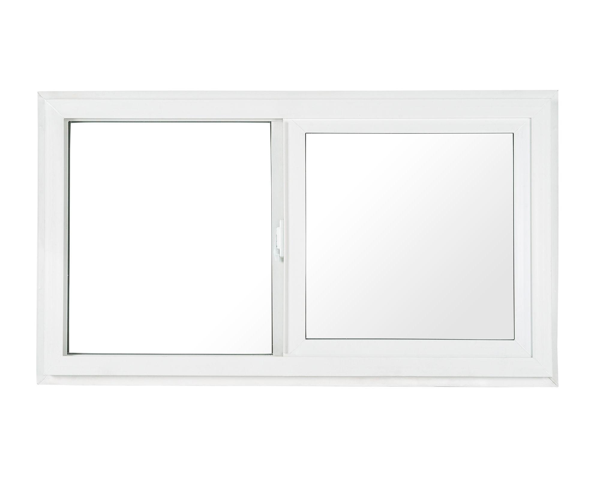 Ventana PVC 121x100 cm Termopanel Corredera-1