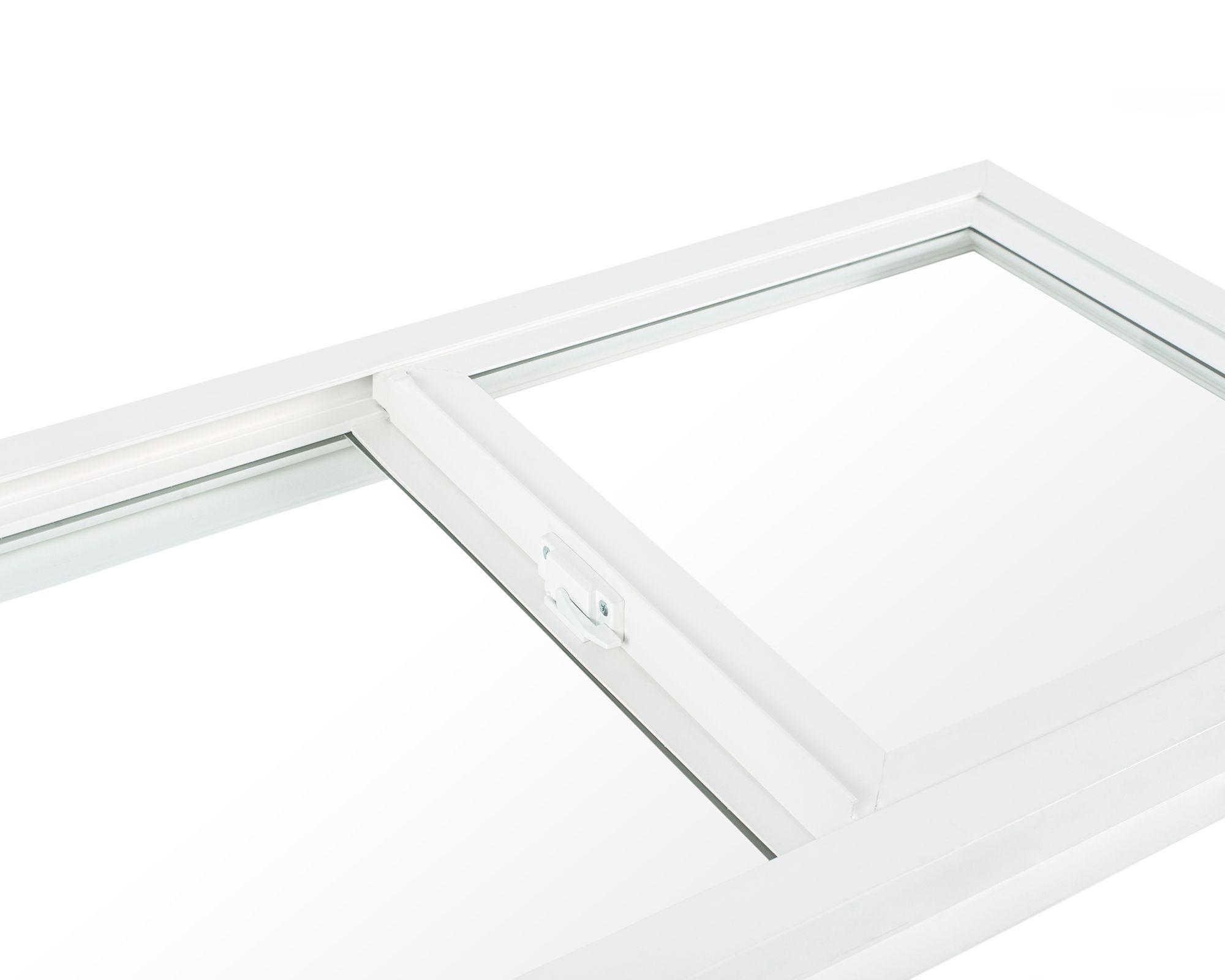 Ventana PVC 121x100 cm Termopanel Corredera-3
