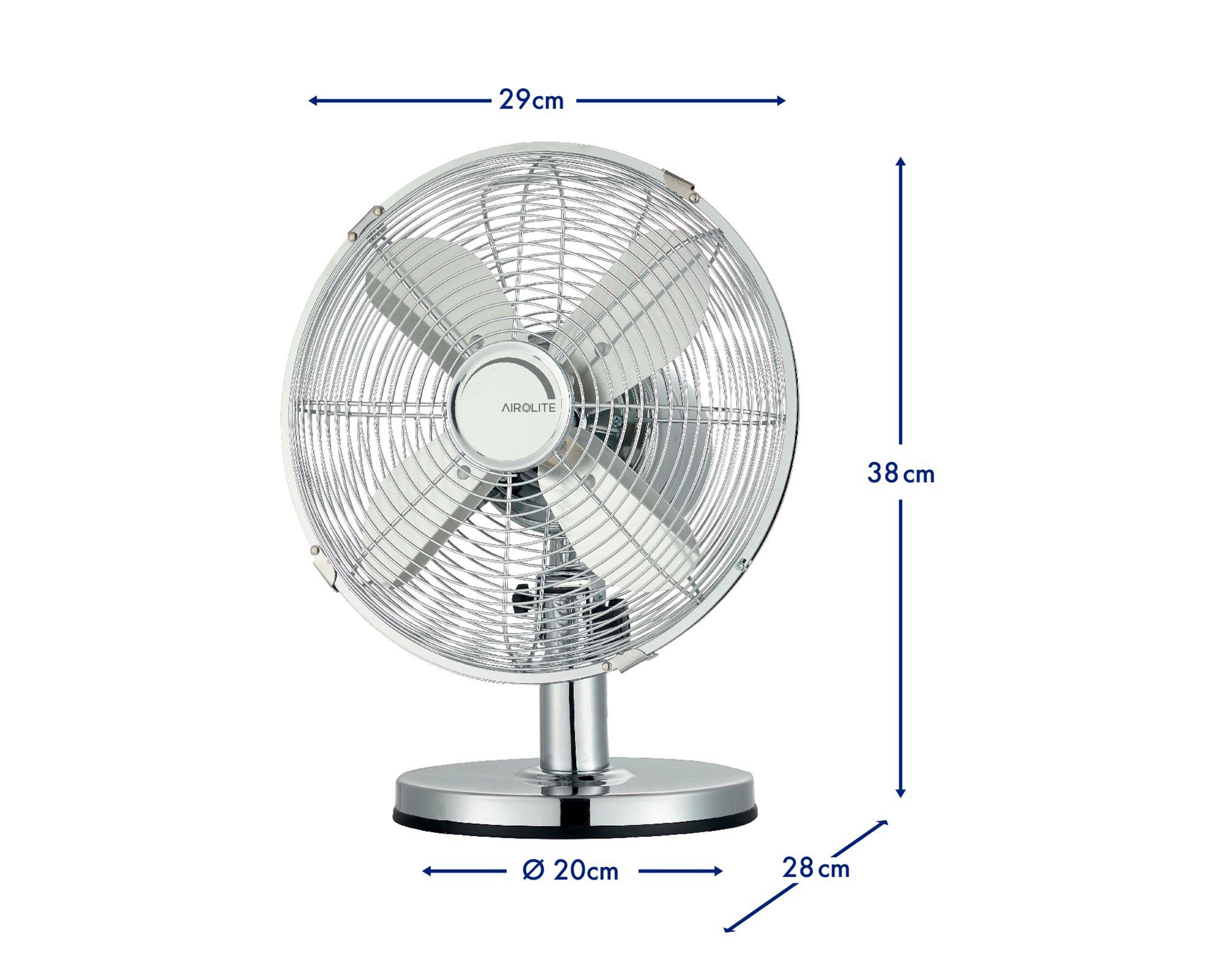 Ventilador sobremesa 10'' V10SM Airolite.-4