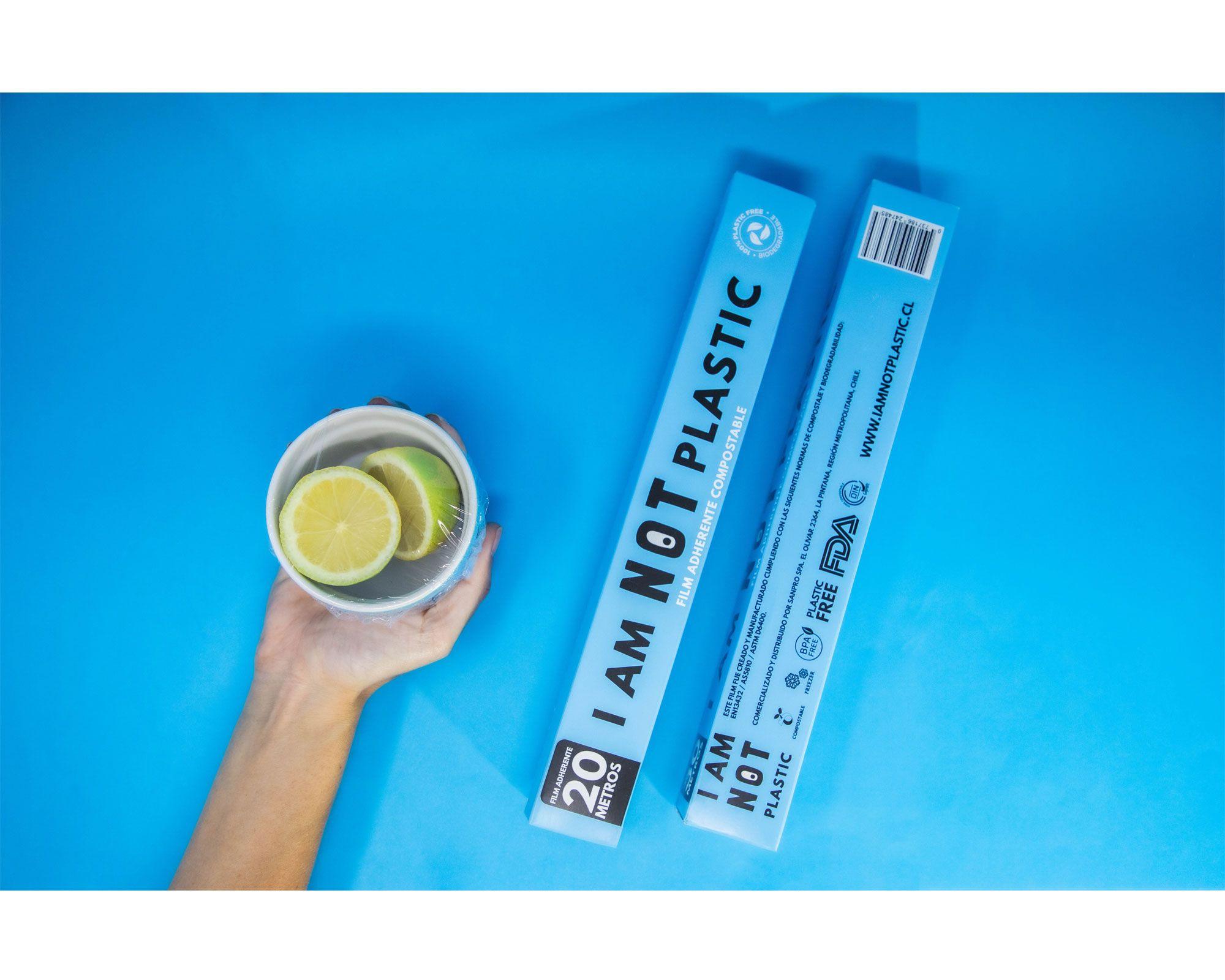 Film adherente 30 m compostable I Am Not Plastic.-1