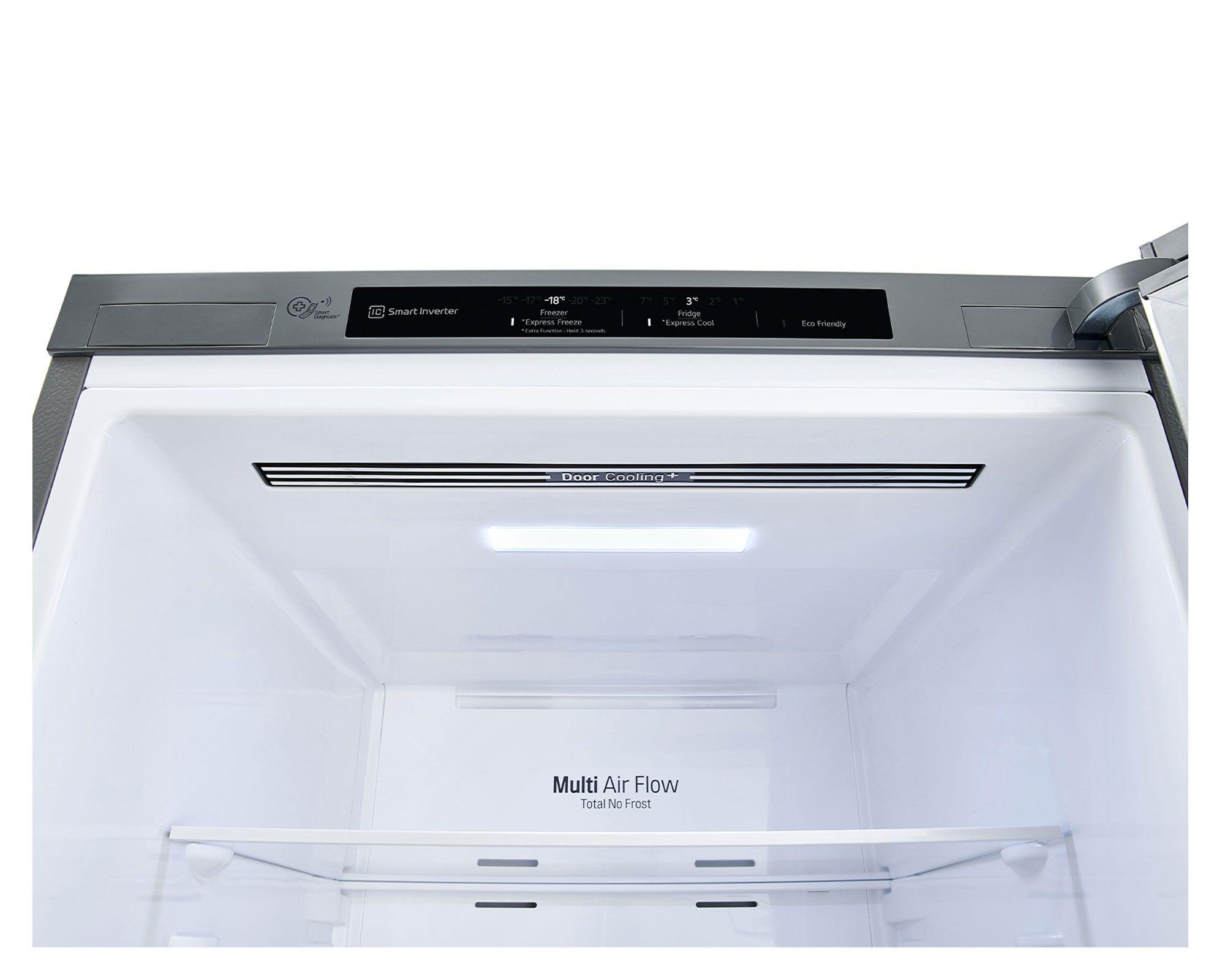 Refrigerador no frost 306 litros LB33MPP silver LG-5