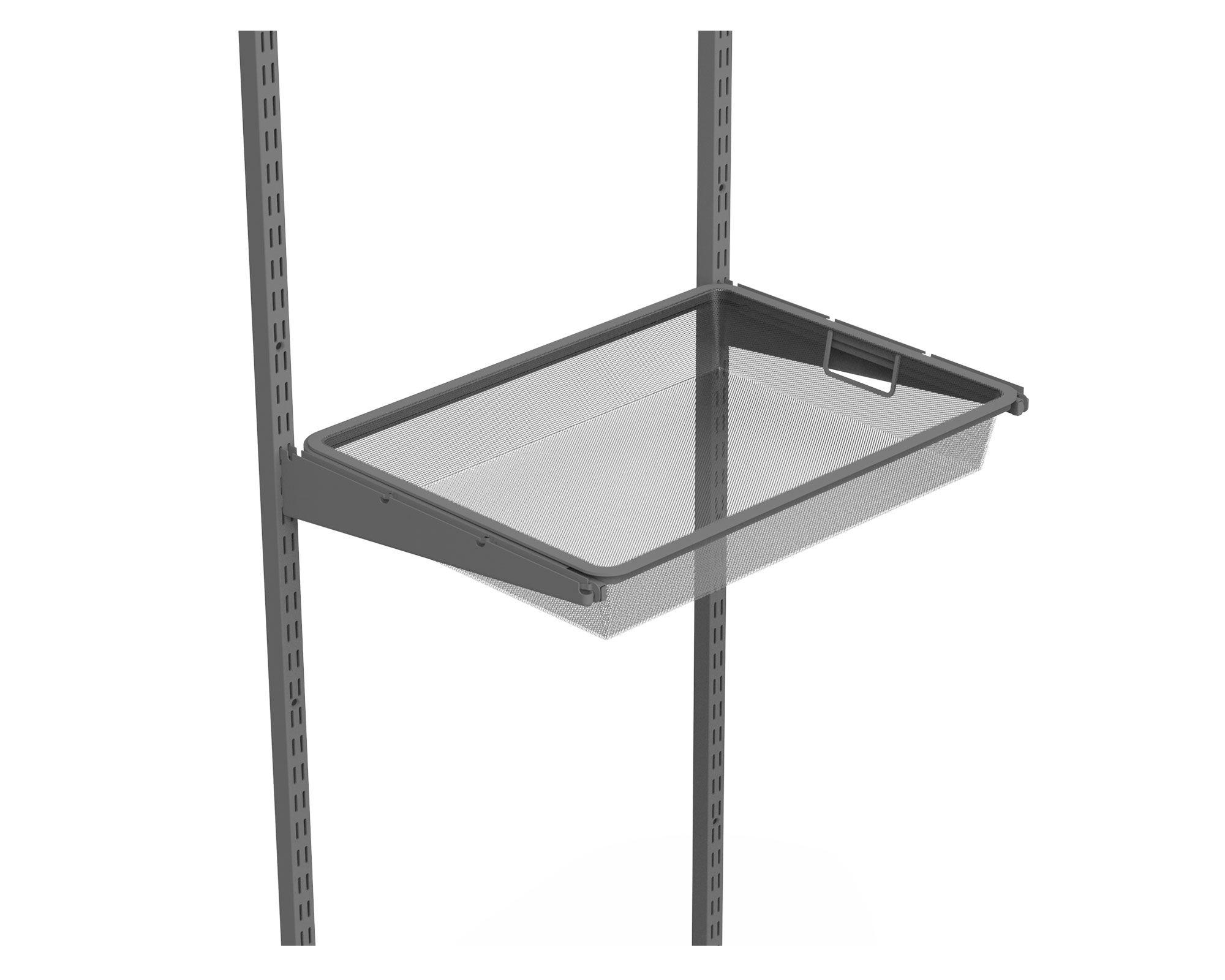 Canasto Malla grafito 8.5x59x42.7 cm-4