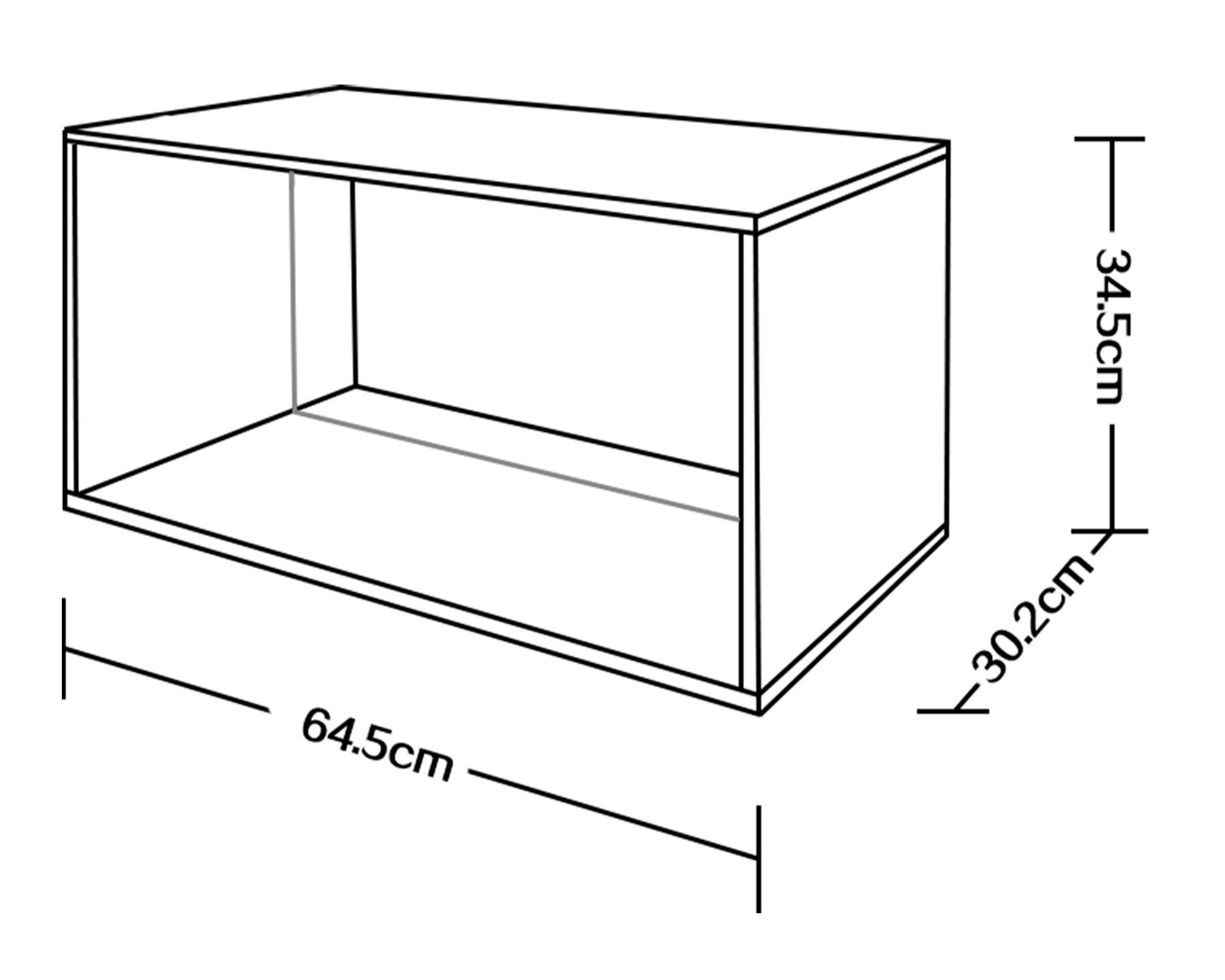 Estante modular alto doble natural 34.5x64.5x30.2 cm-2