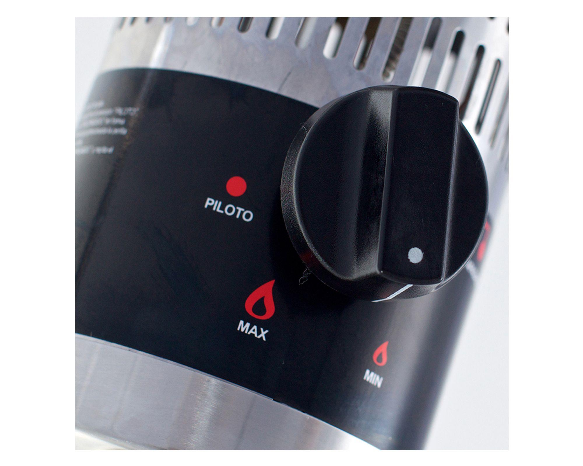 Estufa de patio a gas UT 15K Inox 1260 kW 900 g/h-5