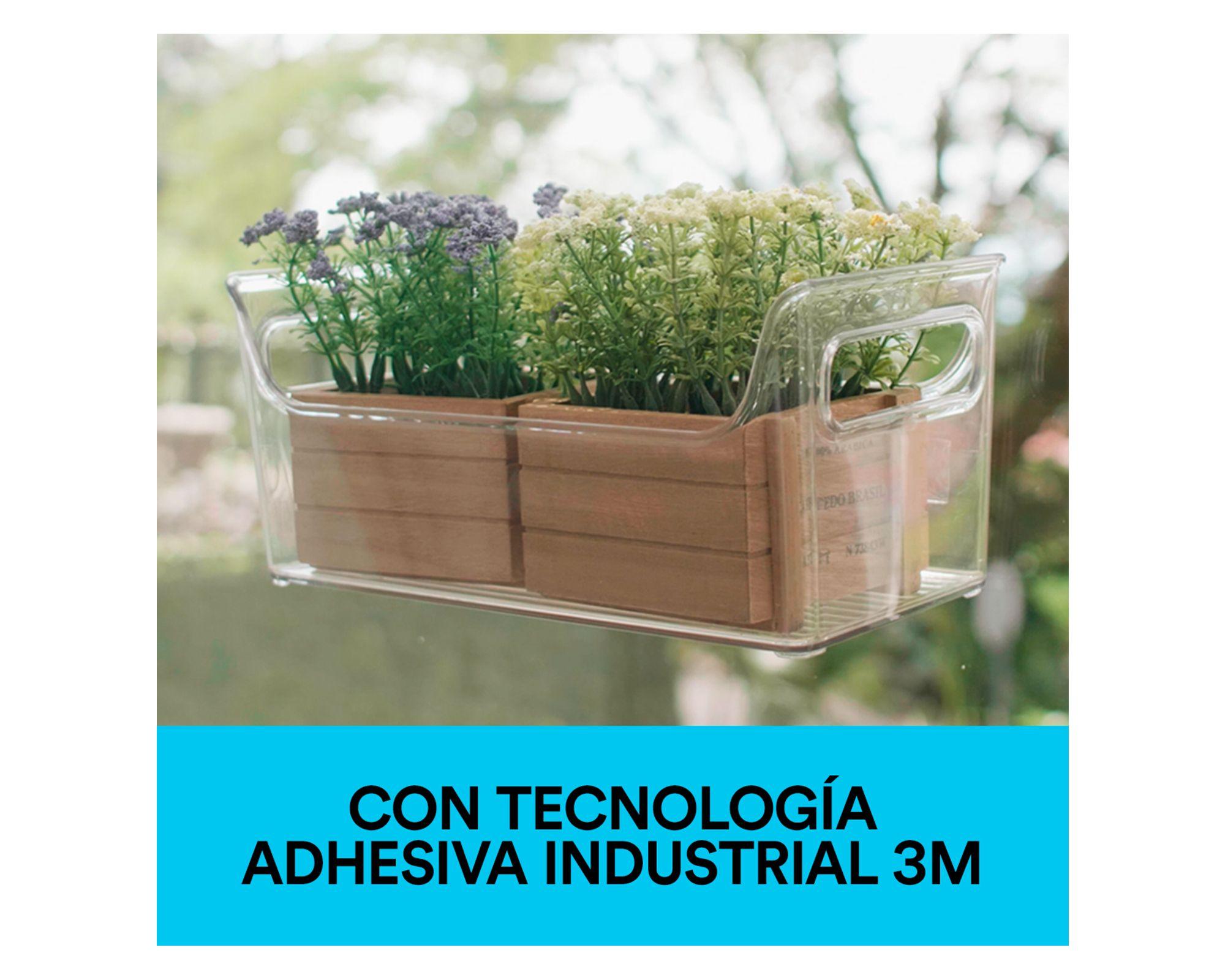Cuadro montaje doble faz Transparente 2.54x2.54 cm 48 un.-4