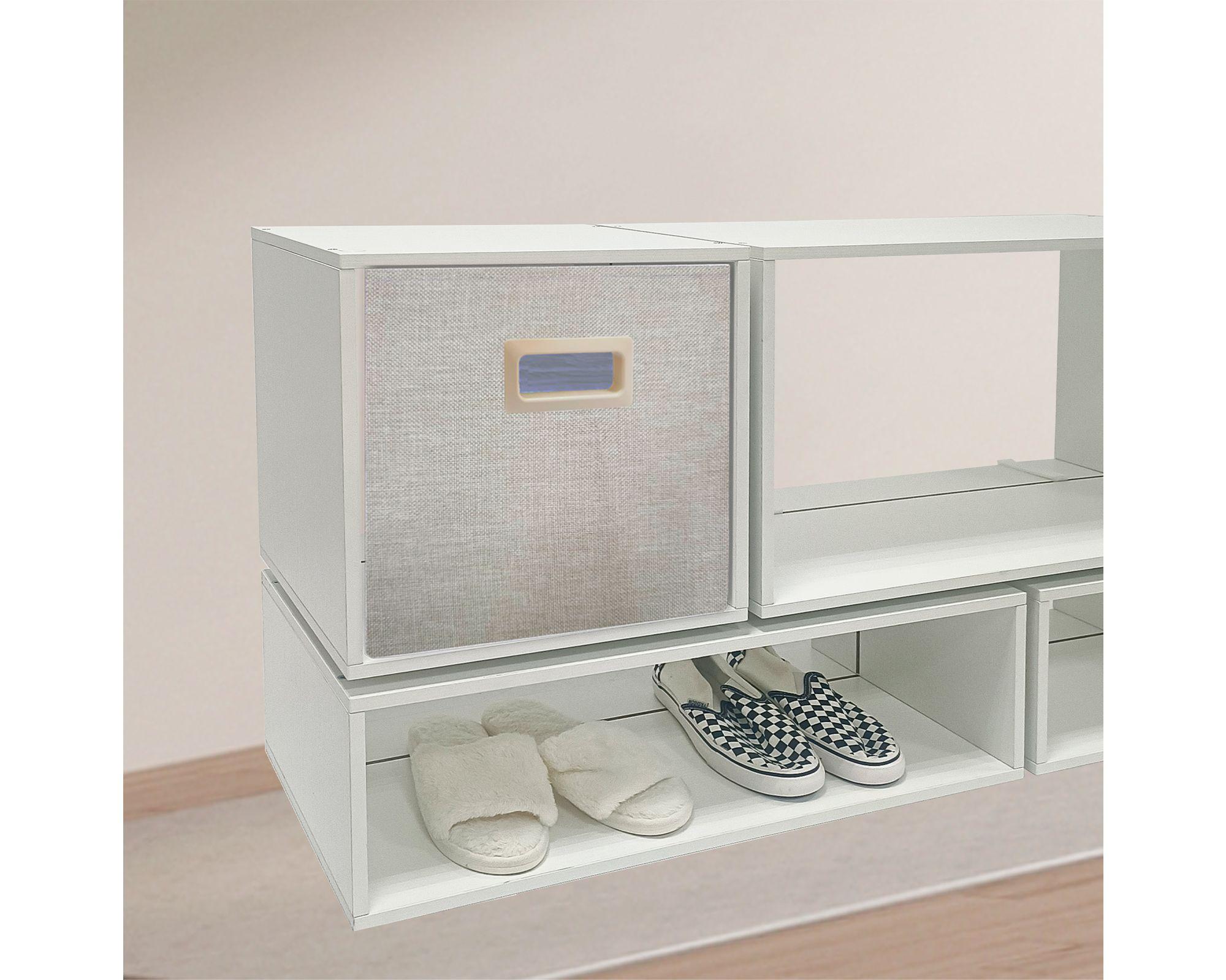 Estante modular Alto simple blanco 34.5x34.5x30.2 cm-2