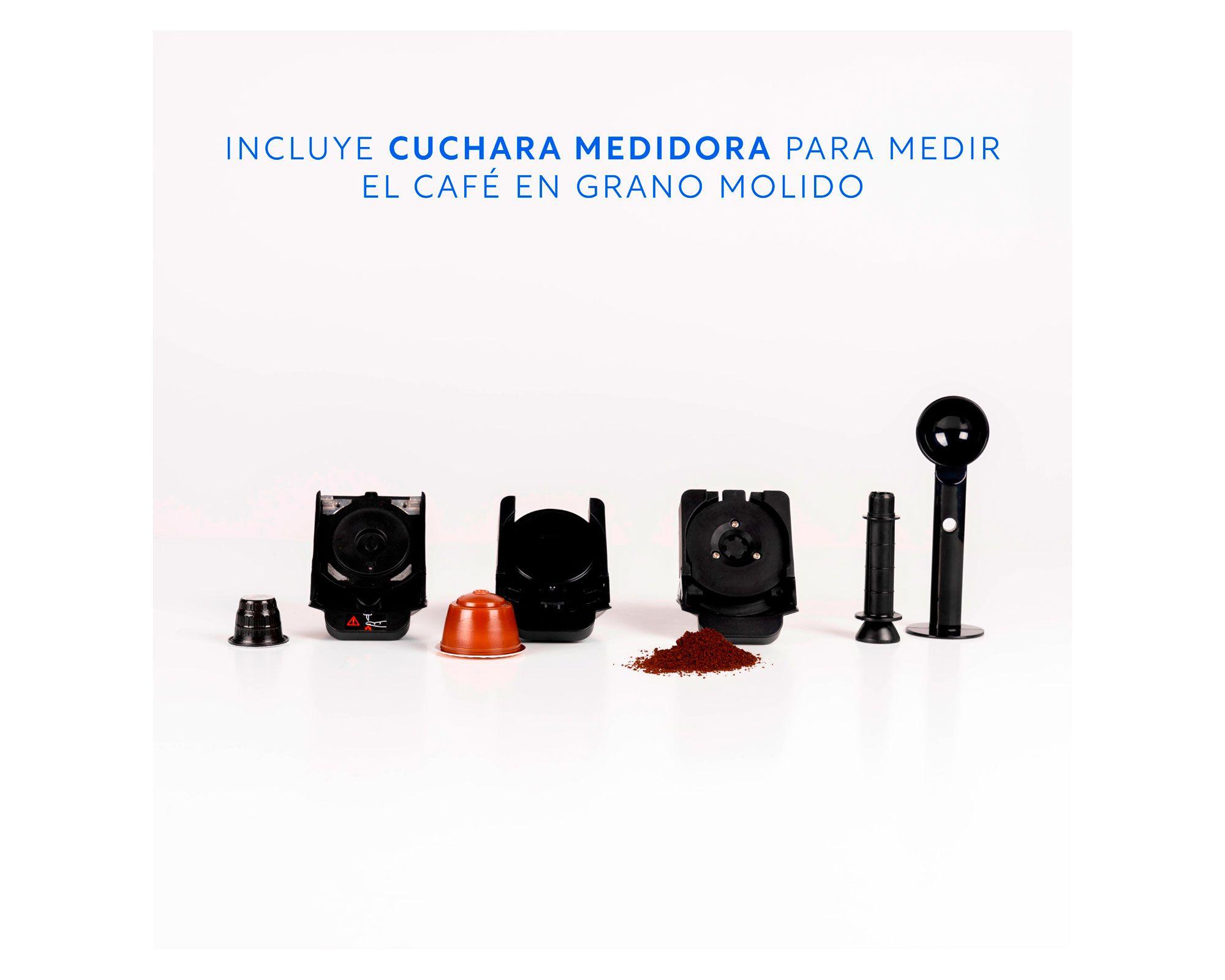 Cafetera Expresso Milano Coffee 3 en 1 gris EasyWays.-9