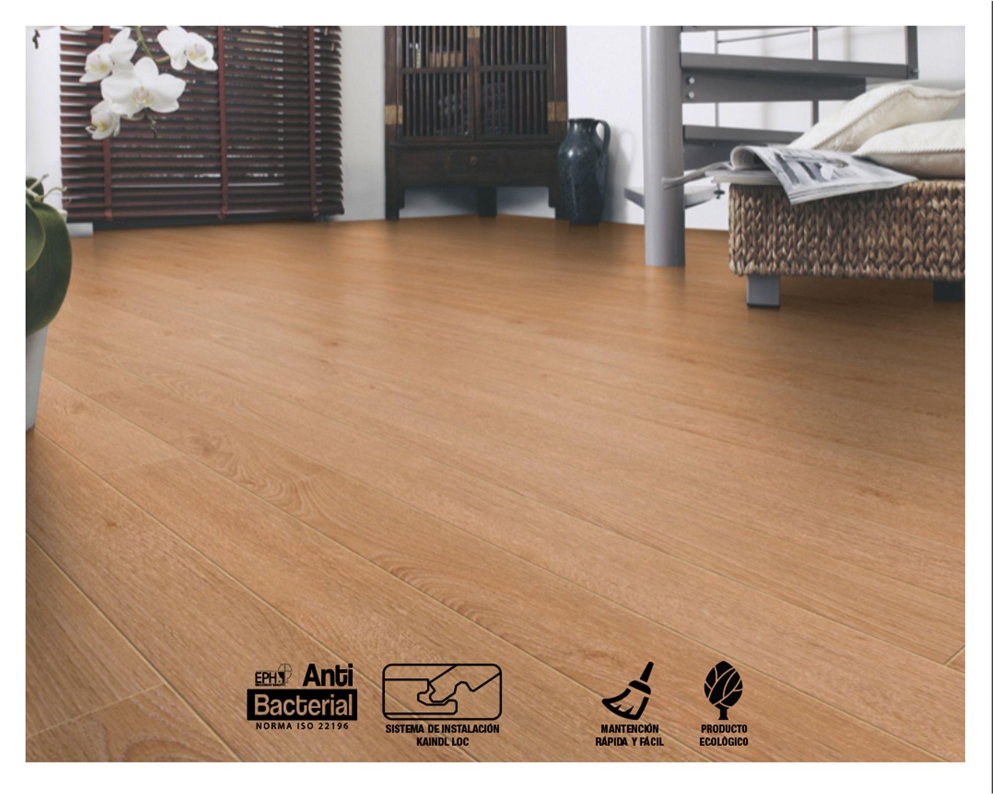Piso flotante Classic Touch oak pleno 8 mm 2.40 m2-5