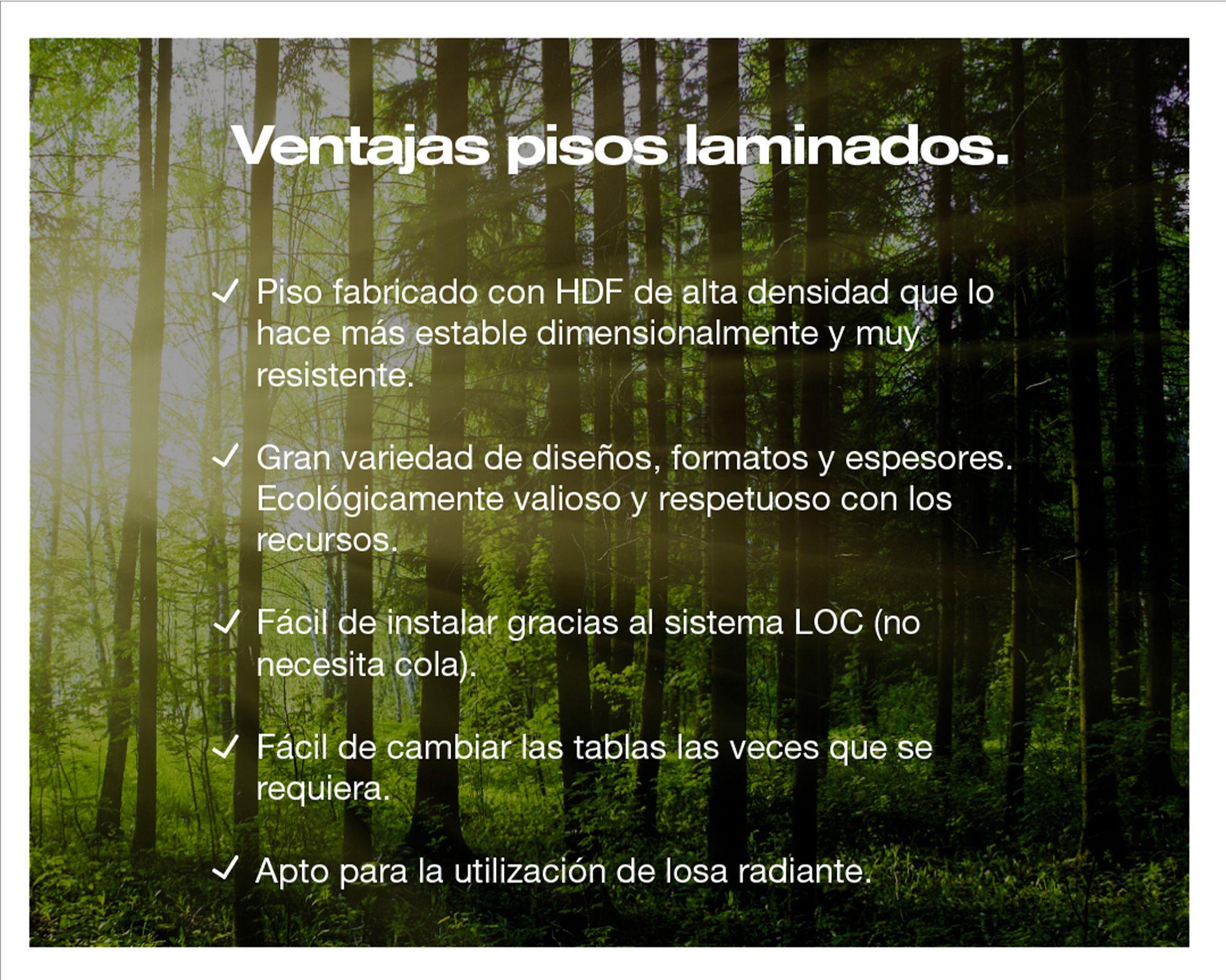 Piso flotante Classic Touch oak pleno 8 mm 2.40 m2-6