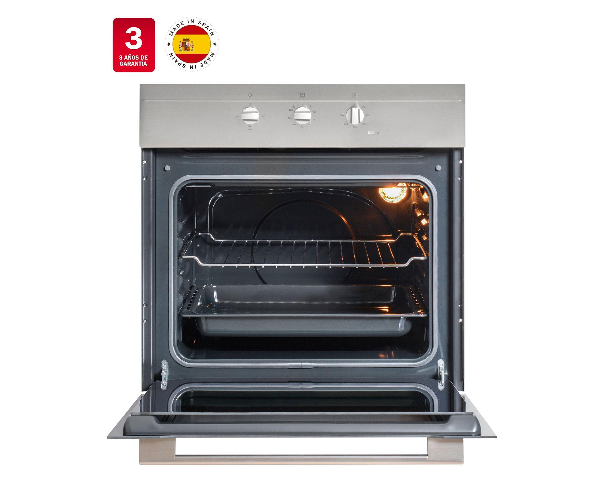 Kit empotrado Horno HS-445 + Encimera HLX-540 BUT + Campana CX62120 INOX-2