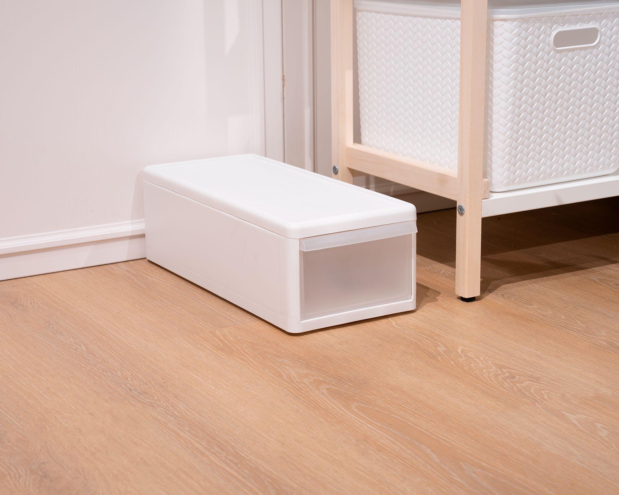 Cajonera modular baja blanco 15x20x47 cm-1
