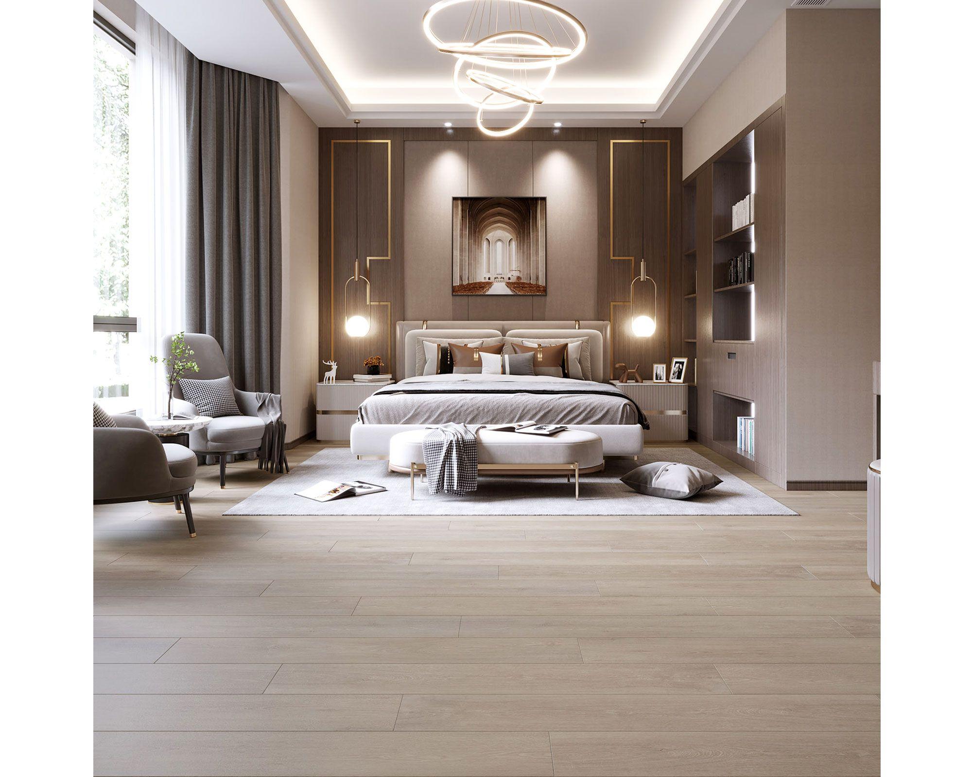 Piso vinílico SPC 5 mm Sakai latte 2.2 m2-2