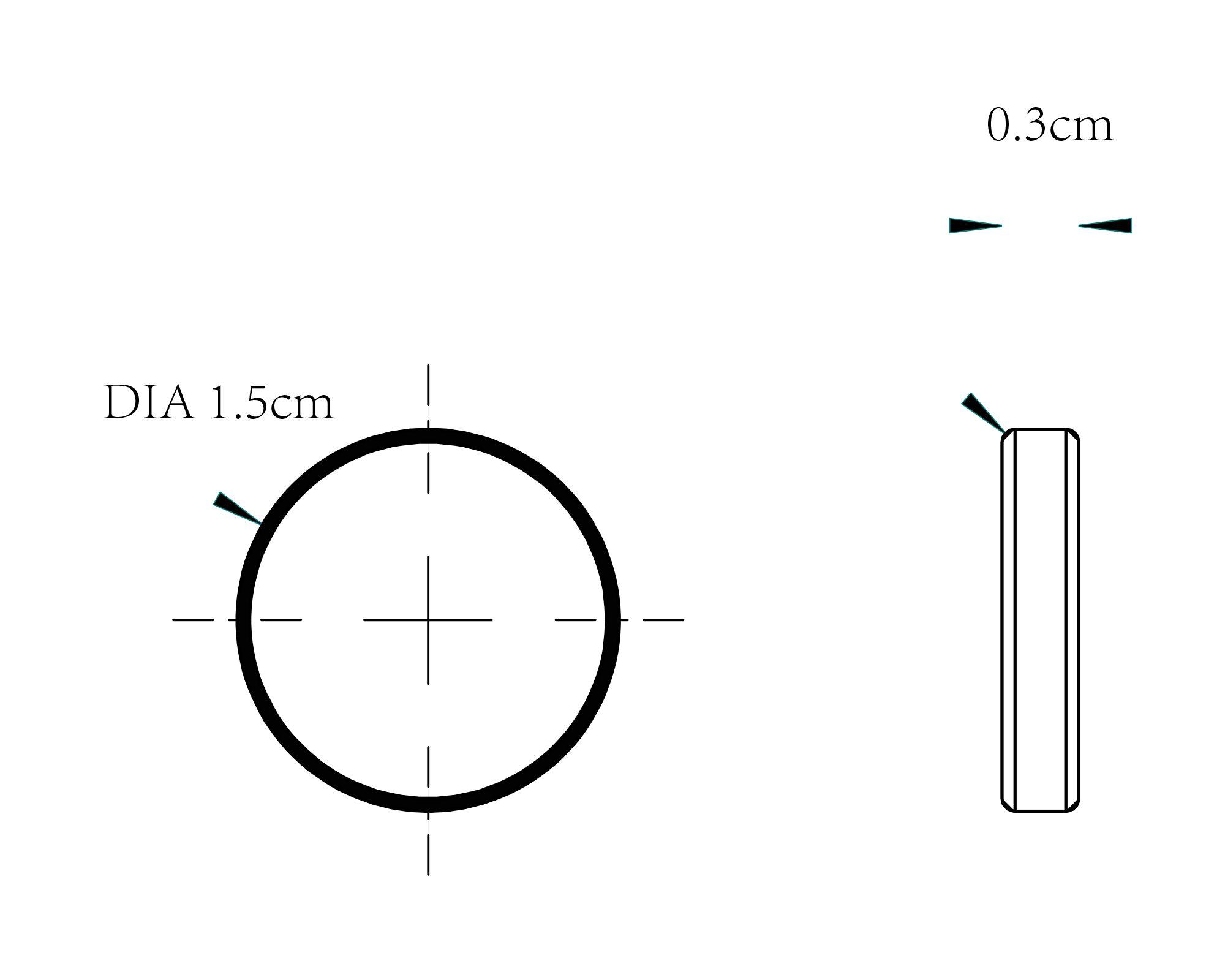 Magneto tableros dorado 5 unidades-2