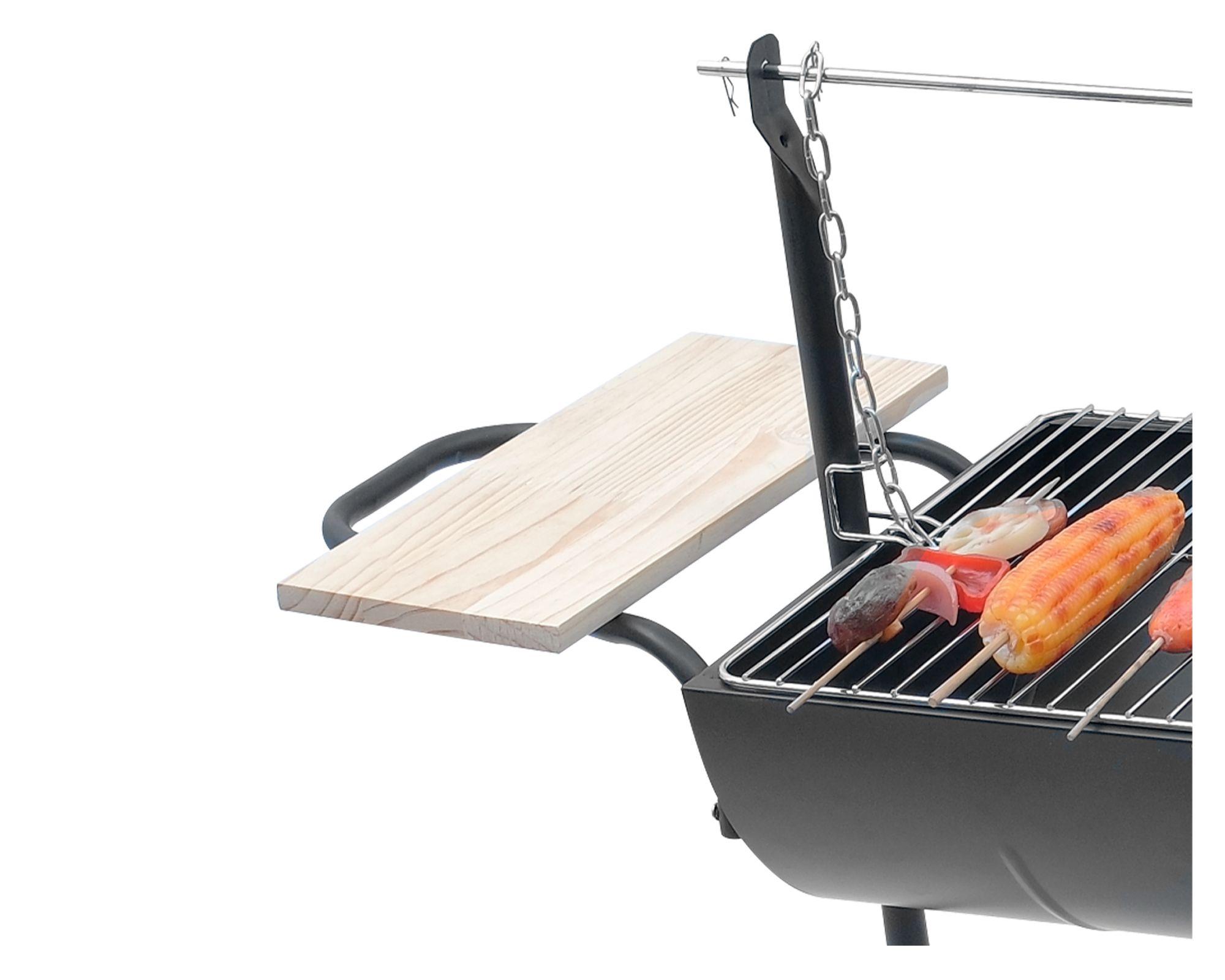 Parrilla carbón Medio tambor BM300-2