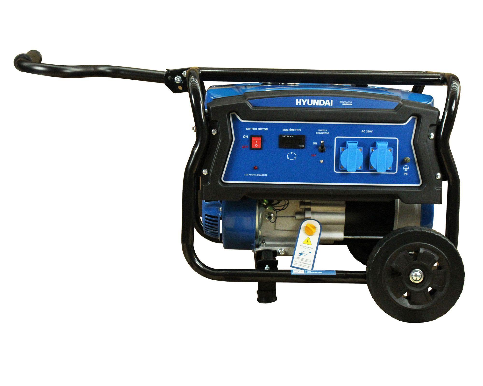 Generador a gasolina manual 2800W 15 lt 82HYG4050 Hyundai-0