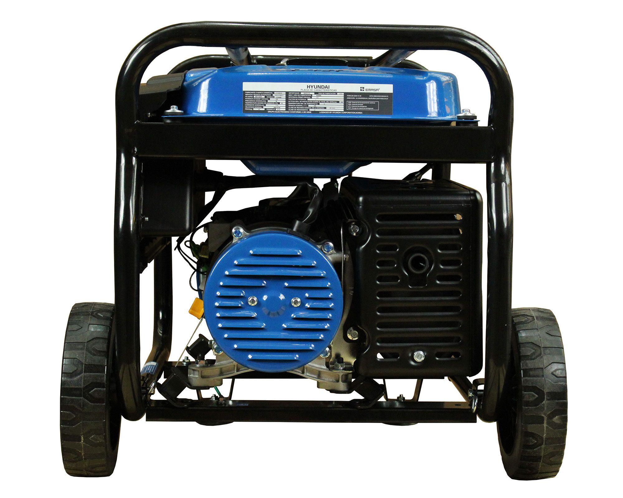 Generador a gasolina manual 2800W 15 lt 82HYG4050 Hyundai-3