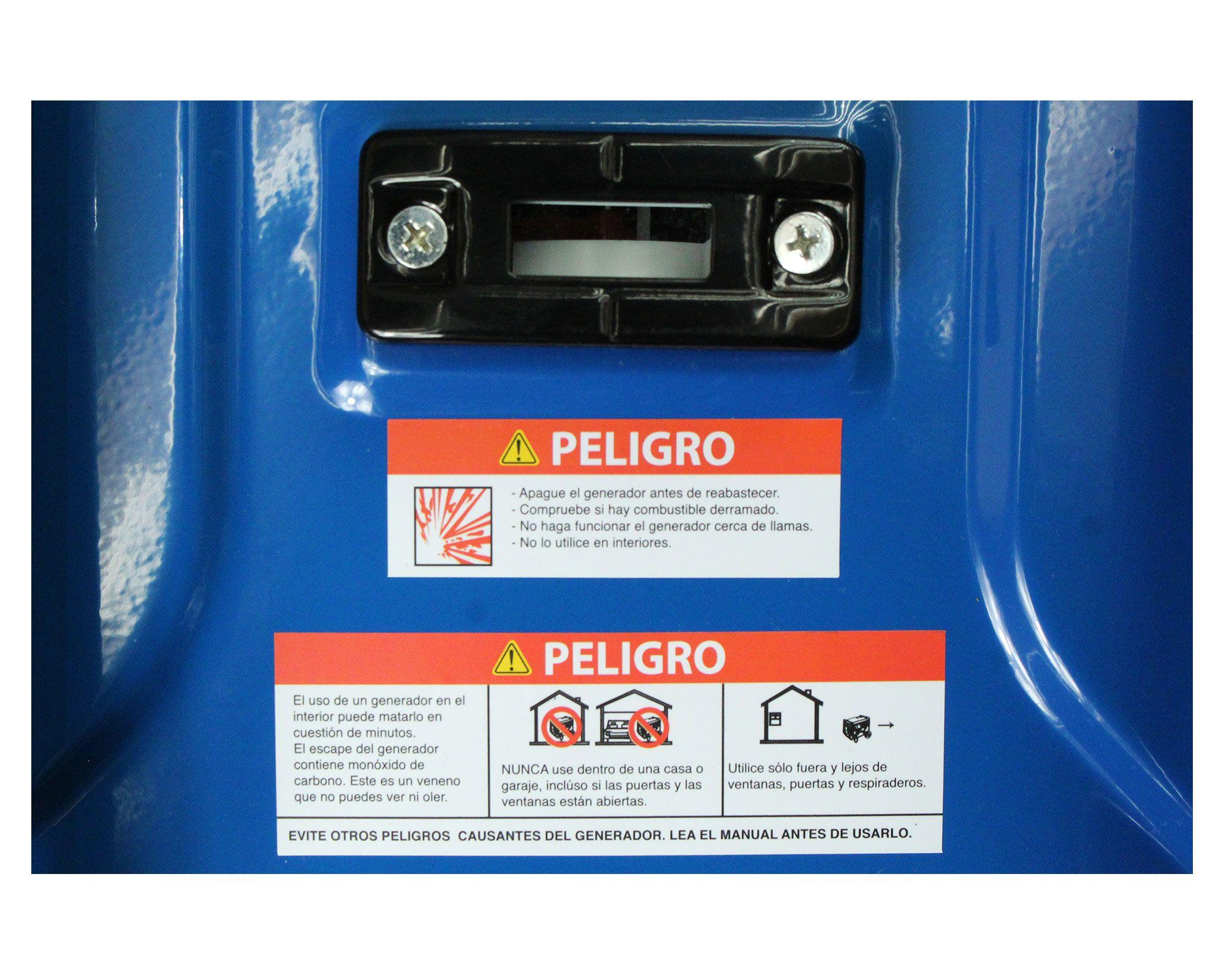 Generador a gasolina manual 2800W 15 lt 82HYG4050 Hyundai-7