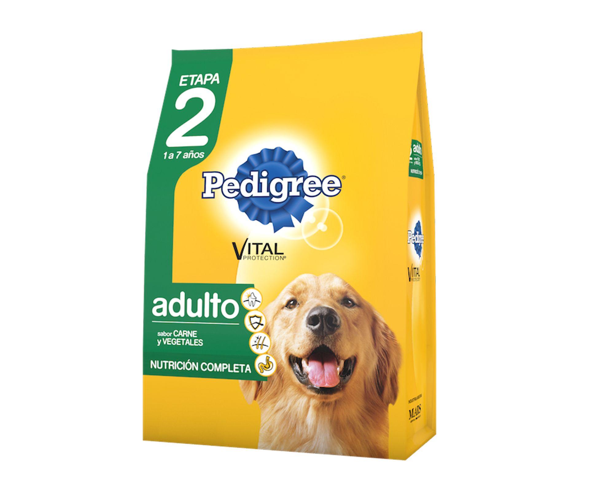 Alimento perro 3 kg carne y vegetales Pedigree-0