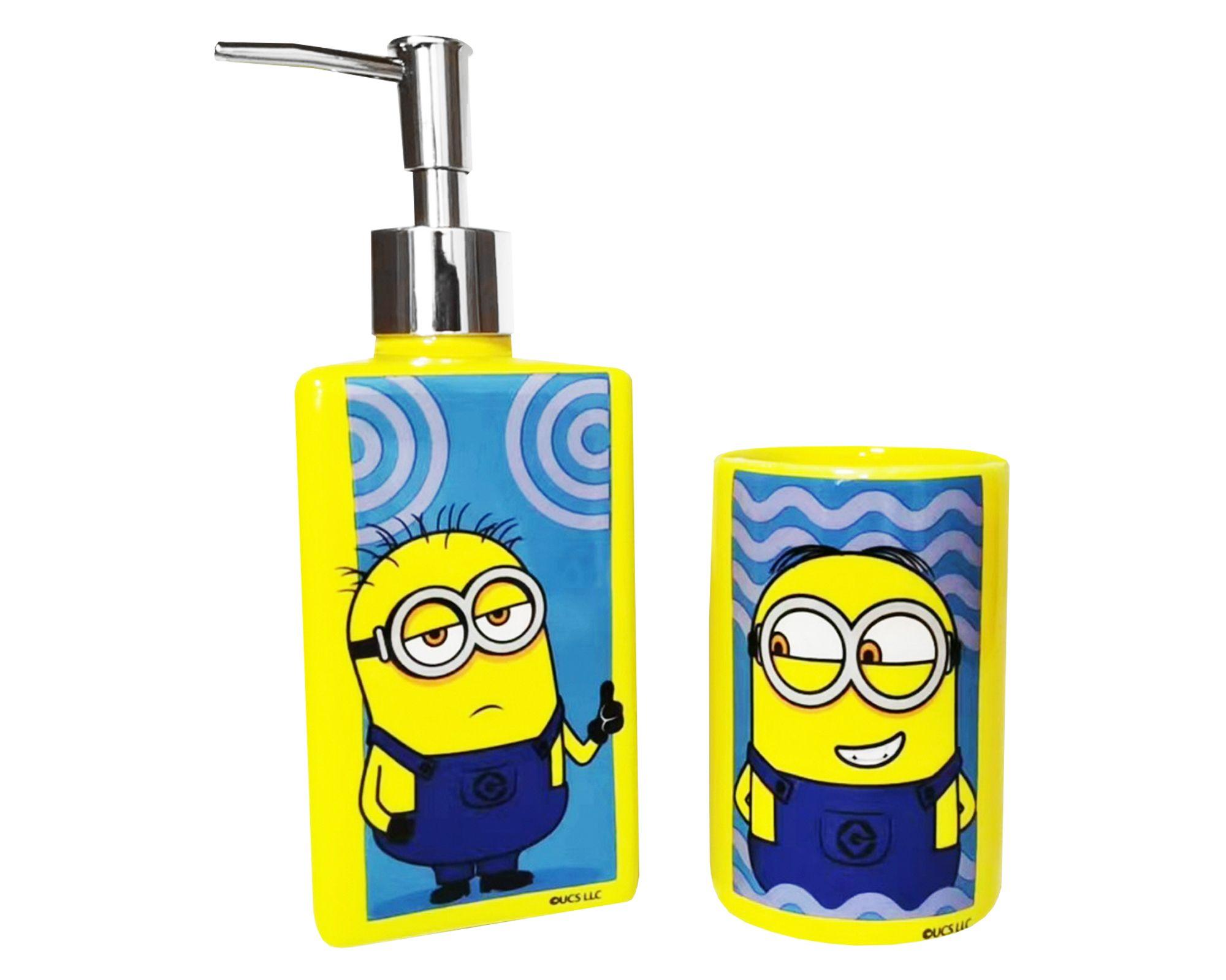 Set de baño Minions 2 piezas-0