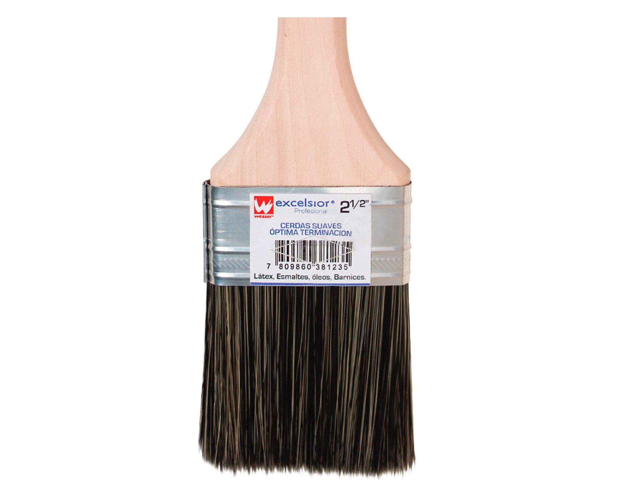 Brocha 2 1/2'' Excelsior Wesser-1