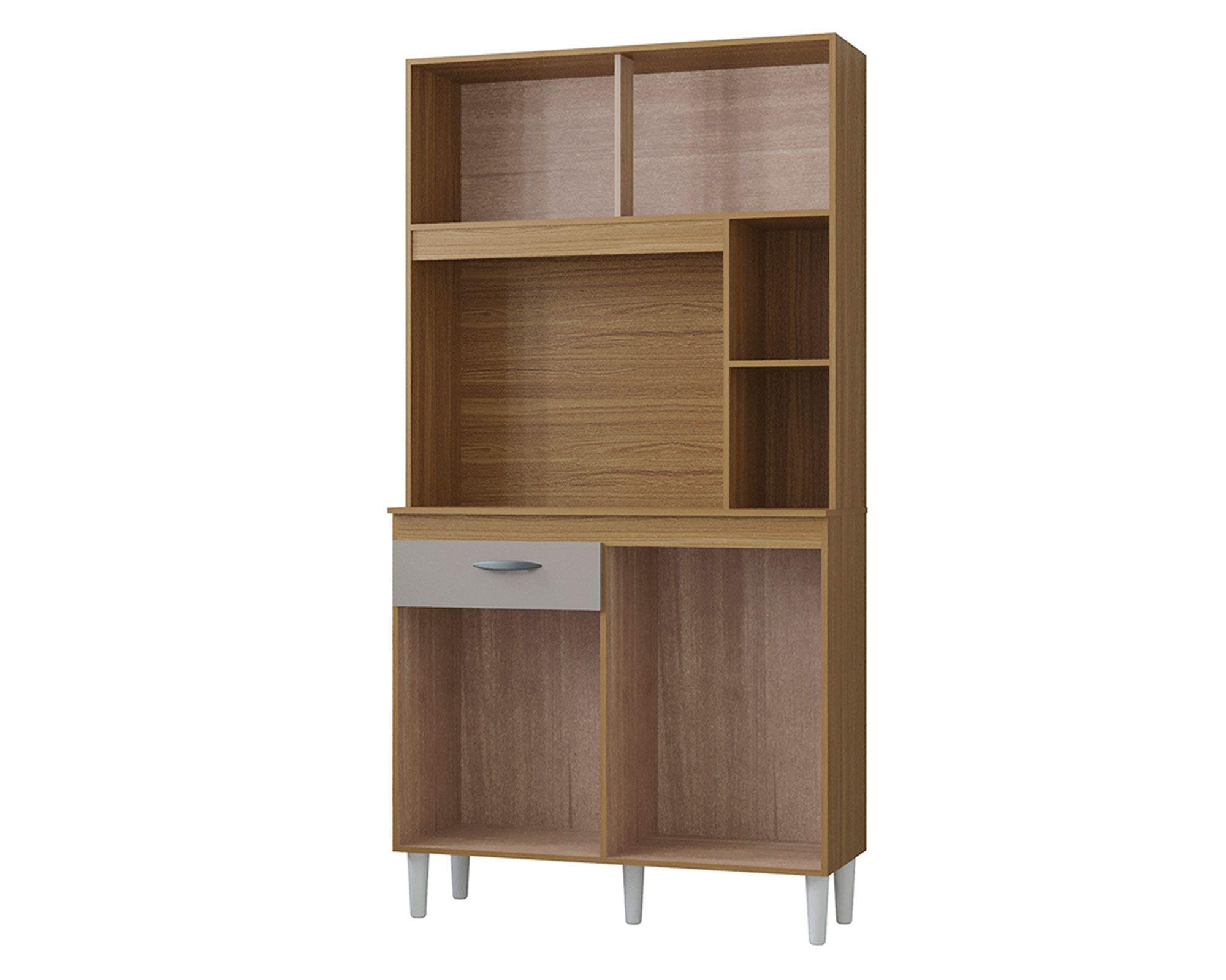 Kit cocina 4 puertas Duda damasco/ripado/Off white-2