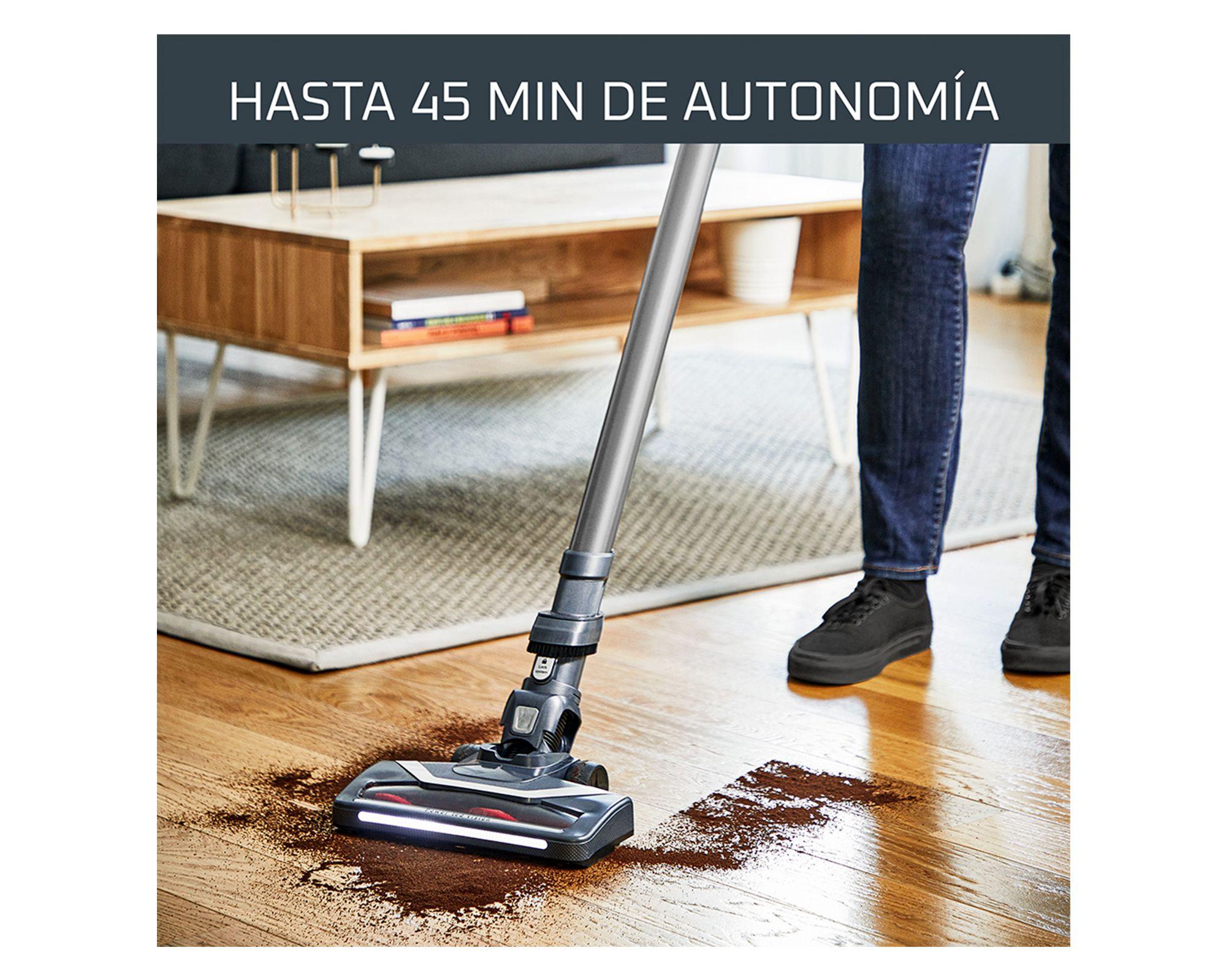 Aspiradora vertical inalámbrica X-Pert azul 100W-2