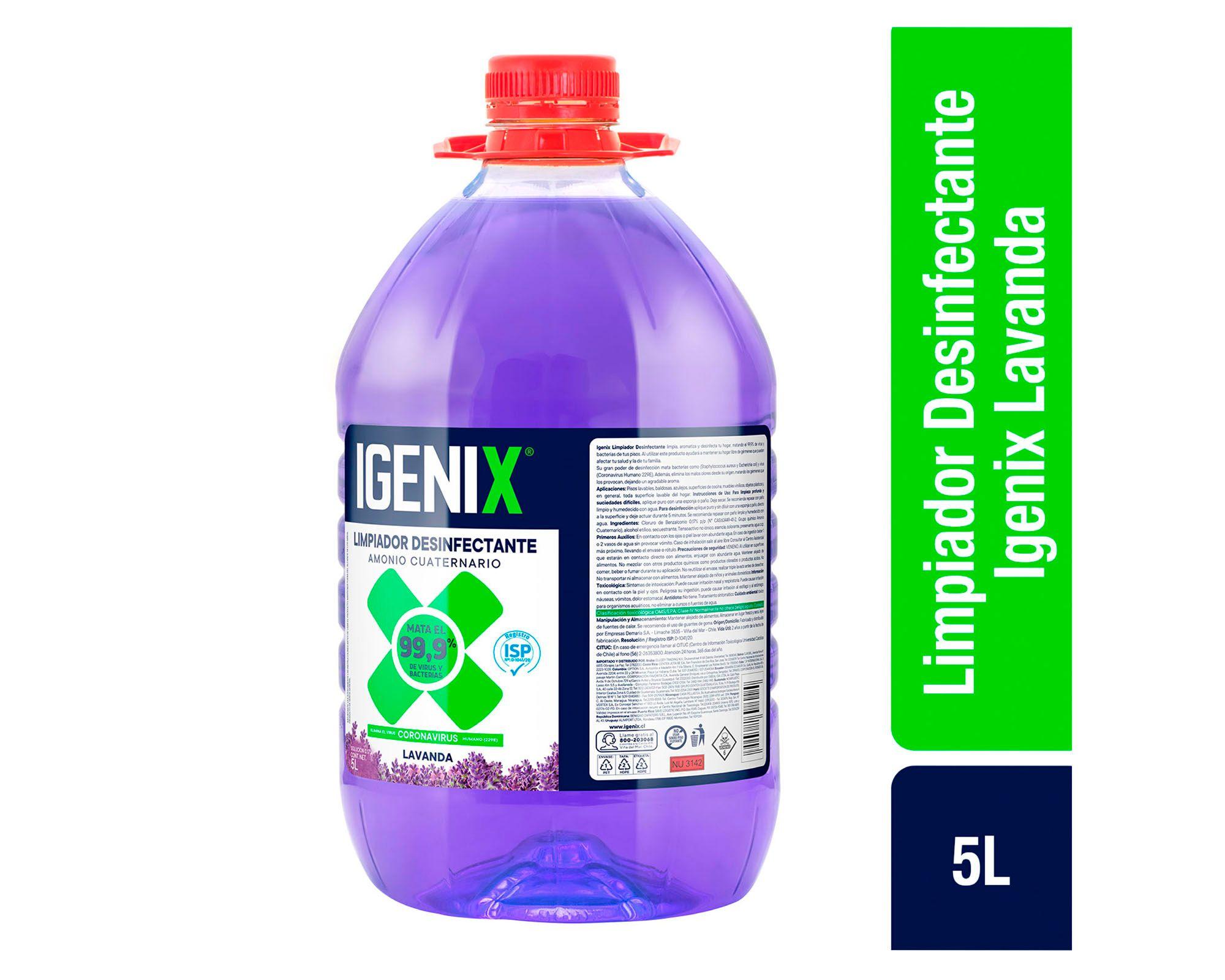 Limpiador multisuperficies 5 litros aroma lavanda-0